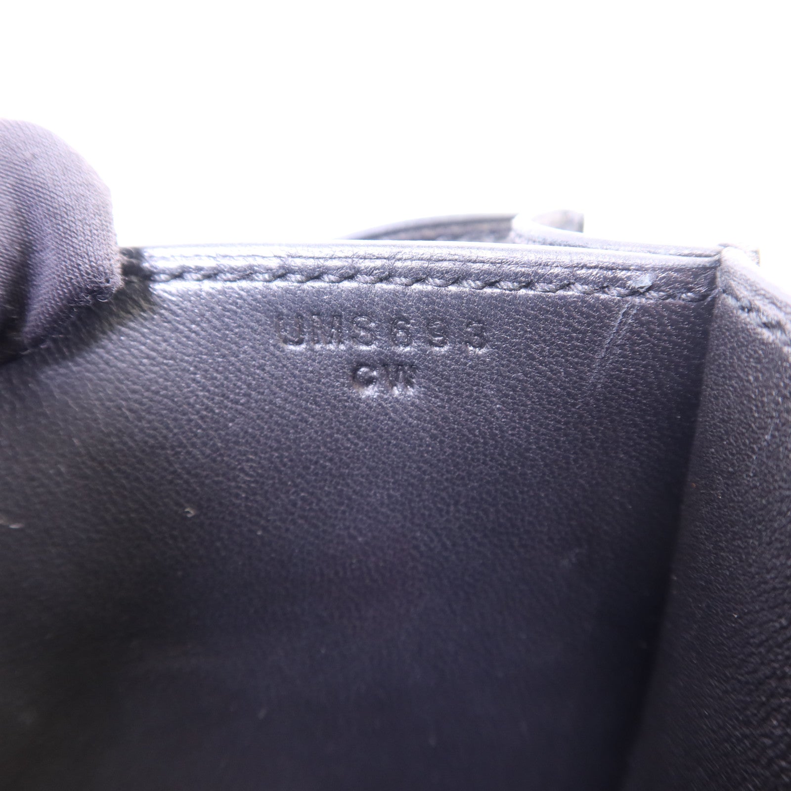 HERMES Box Calf皮革Constance Mini金扣肩背袋Noir