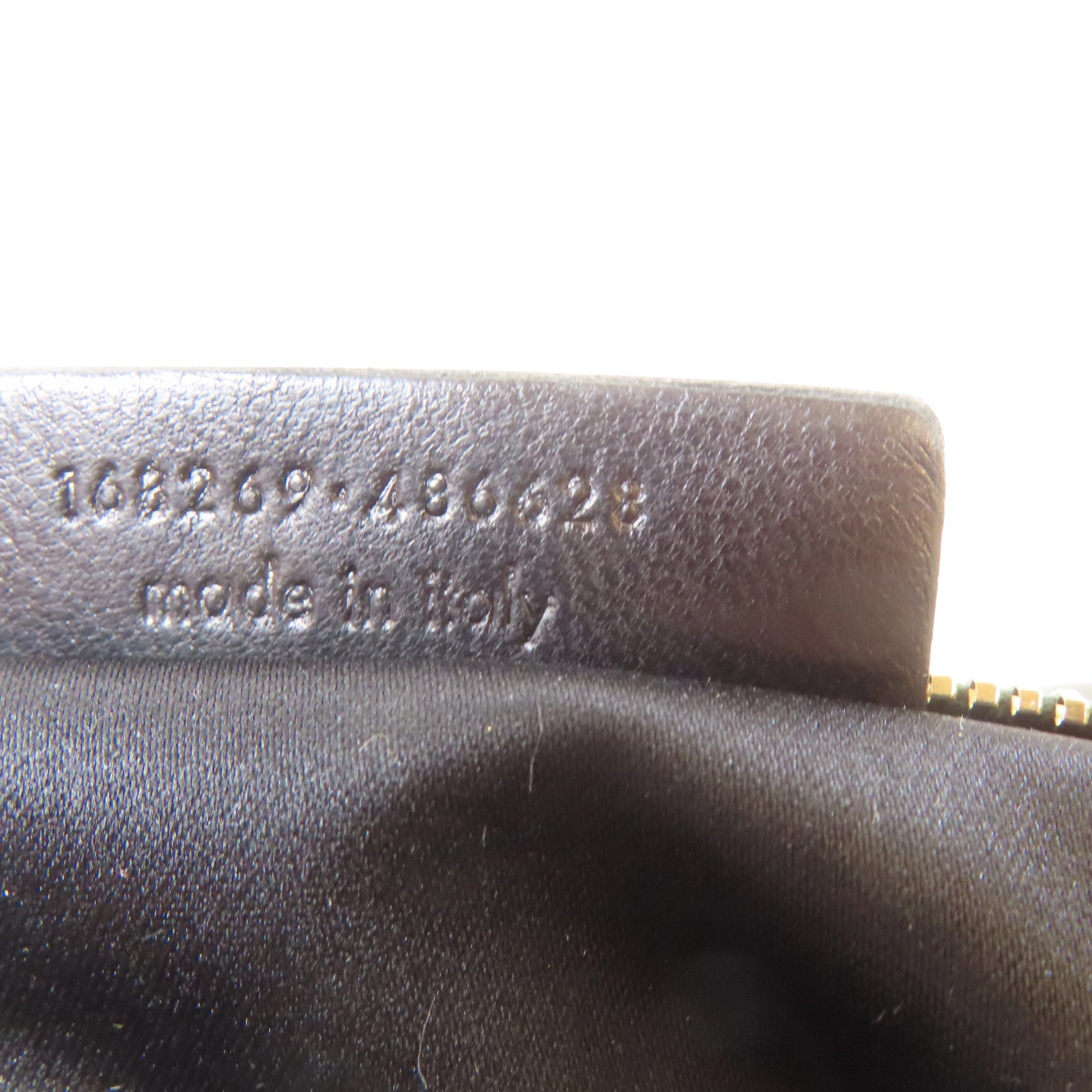 YVES SAINT LAURENT 【激減優惠】牛皮皮革Handbag金扣手挽袋深綠色