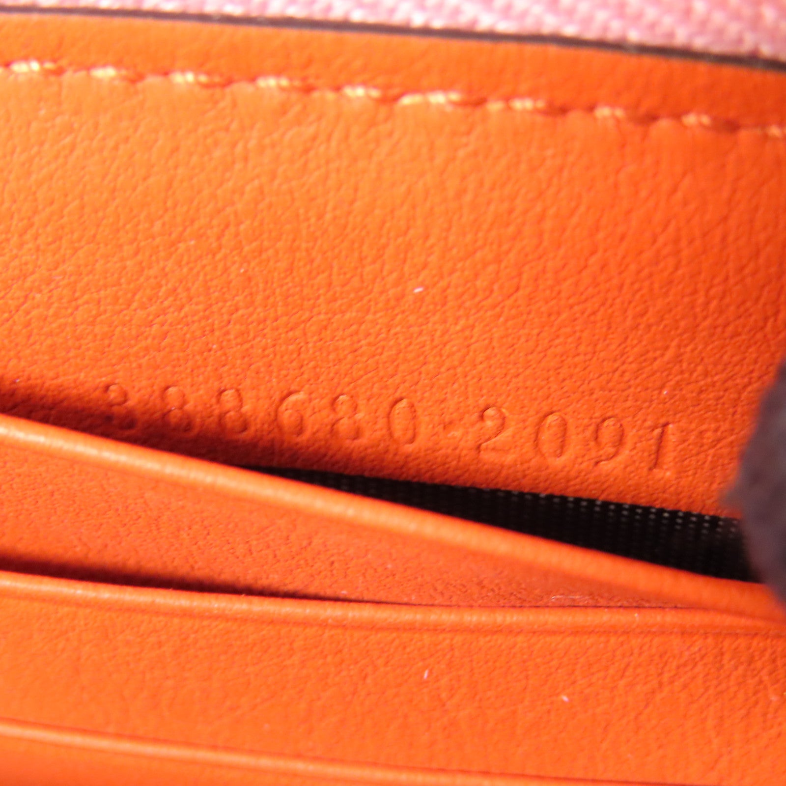GUCCI 塗層帆布Long Wallet金扣長錢包