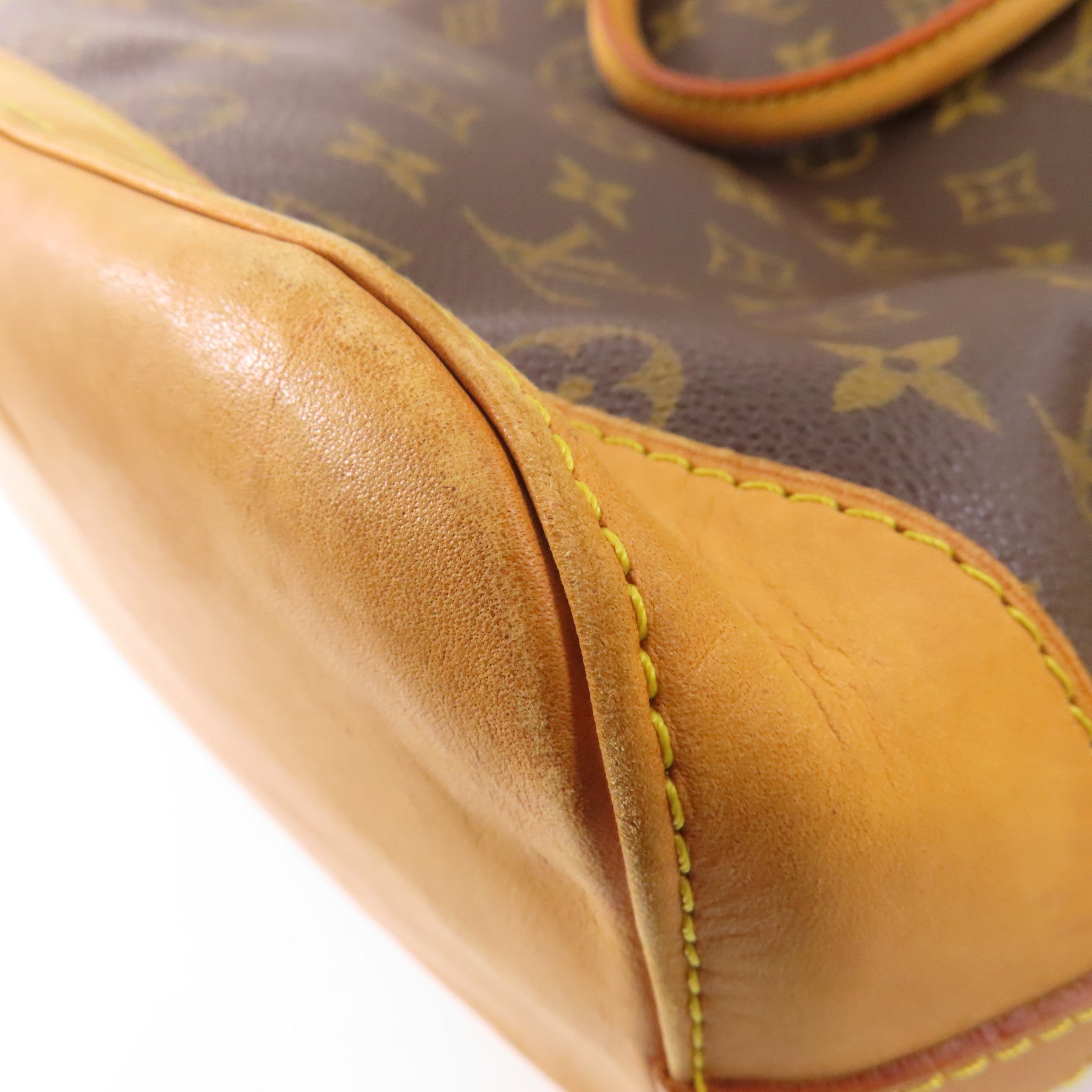 LOUIS VUITTON LV GHW Lockit Vertical Hand Bag M40103 Monogram Brown