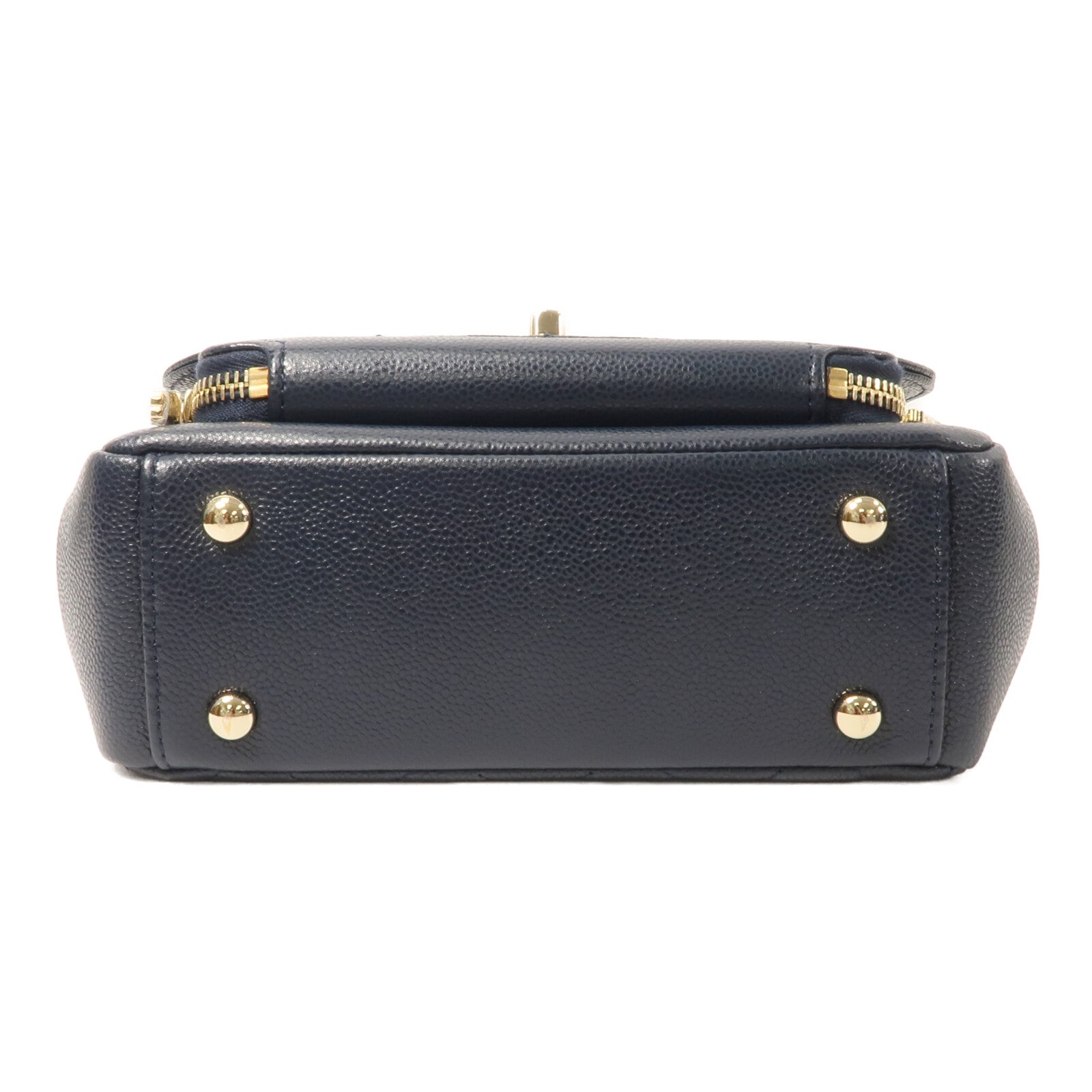 CHANEL 牛皮皮革Bussiness Affinity Small鏈帶手挽肩背兩用袋