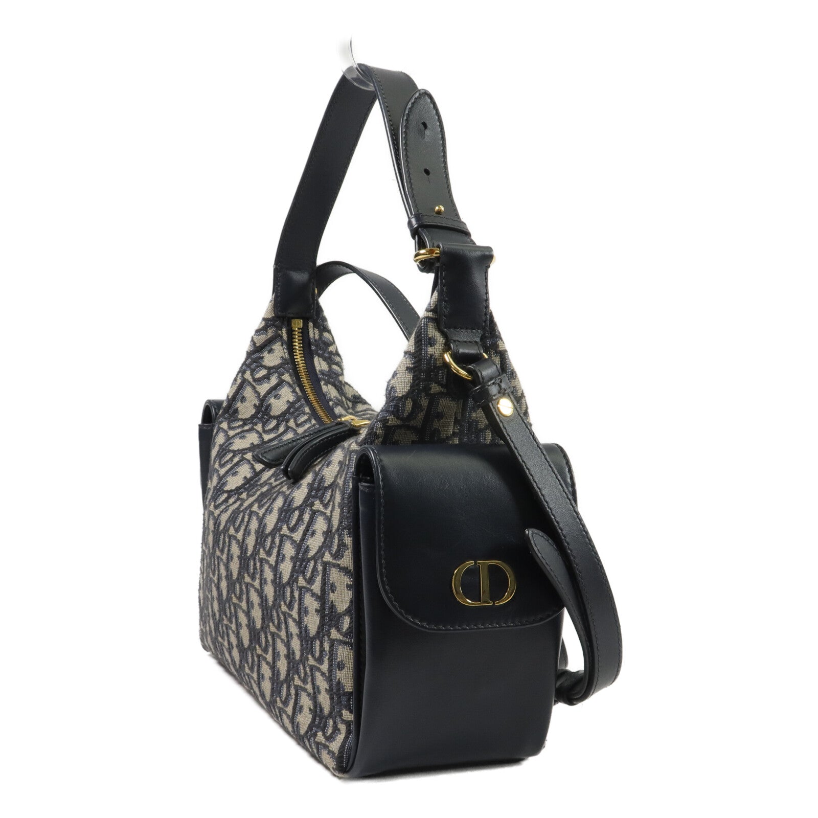 Dior 帆布/皮革Mini D-Dream Bag