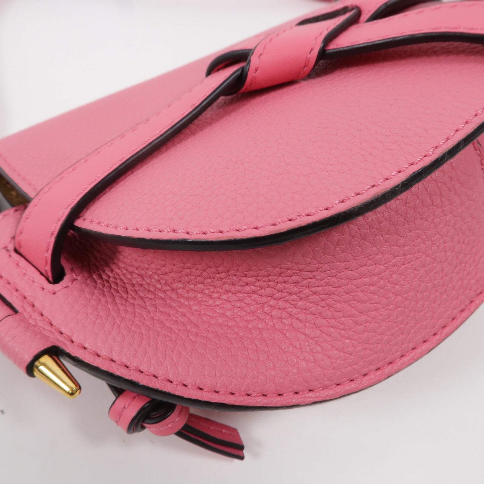 LOEWE 牛皮皮革Mini Gate肩背袋