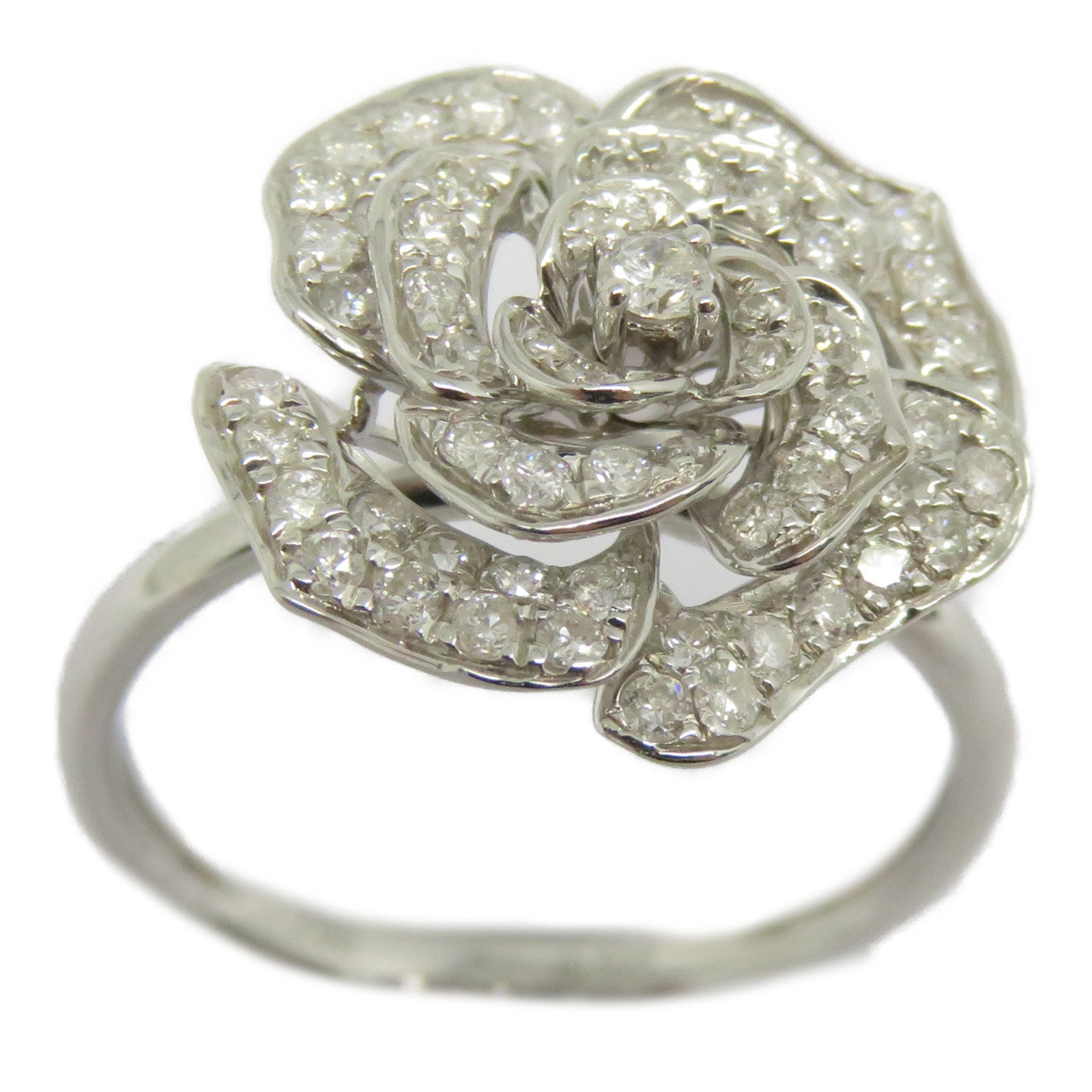 JEWELRY 【激減優惠】18K白金Diamond Ring 0.5ct鑽石戒指US#6.75