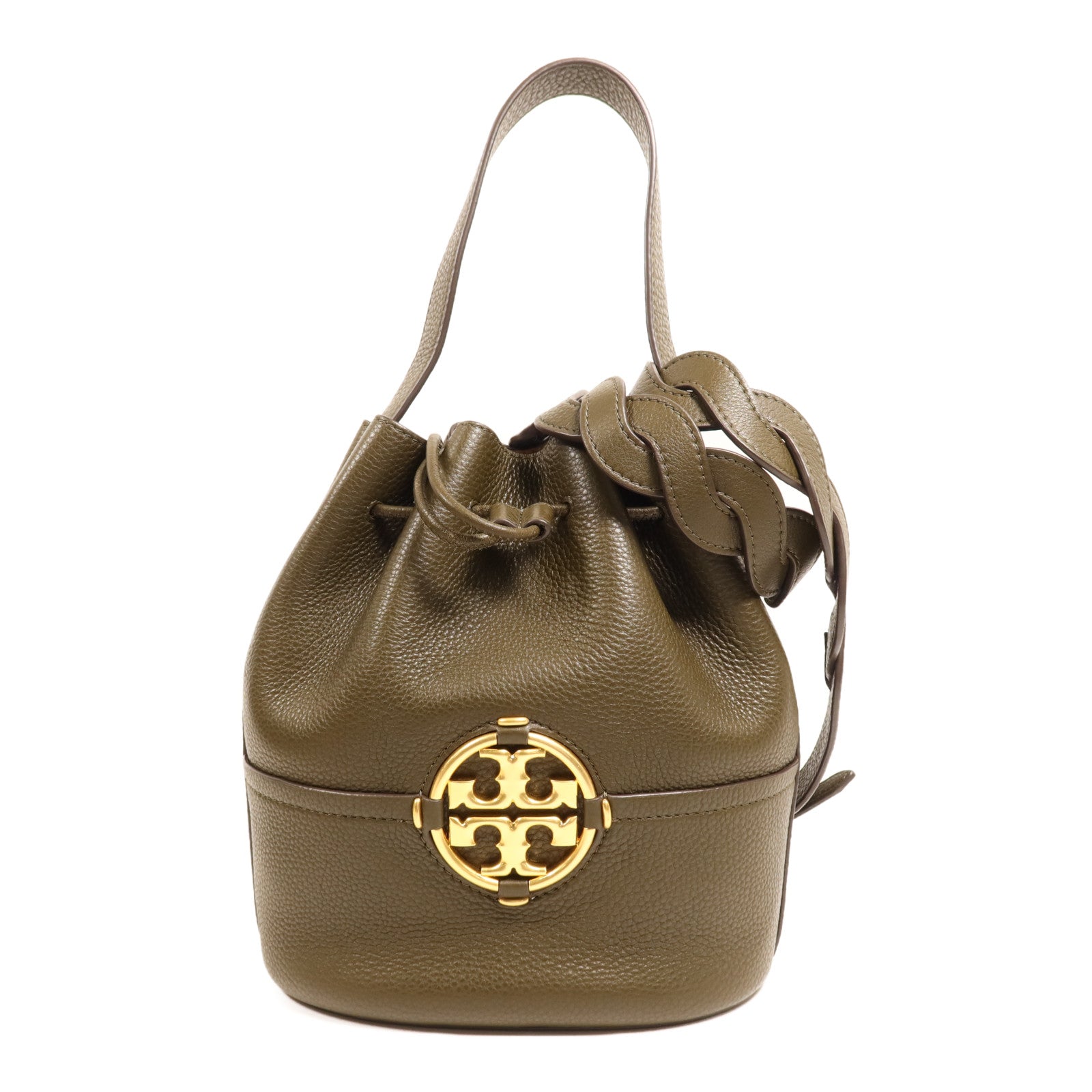 Tory Burch 牛皮皮革2 way Shoulder Bag金扣手挽肩背兩用袋