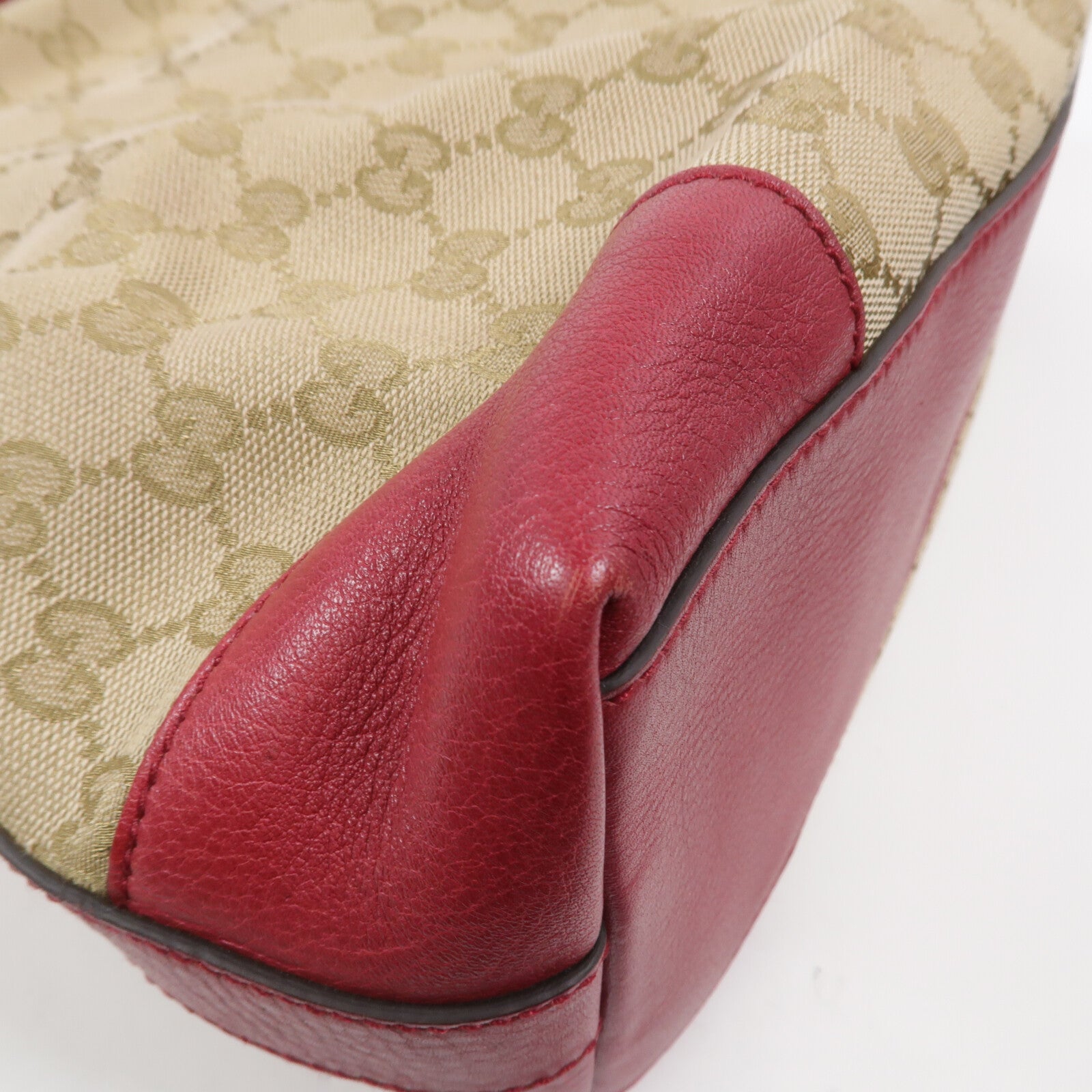 GUCCI 帆布Miss GG Hobo手挽肩背兩用袋