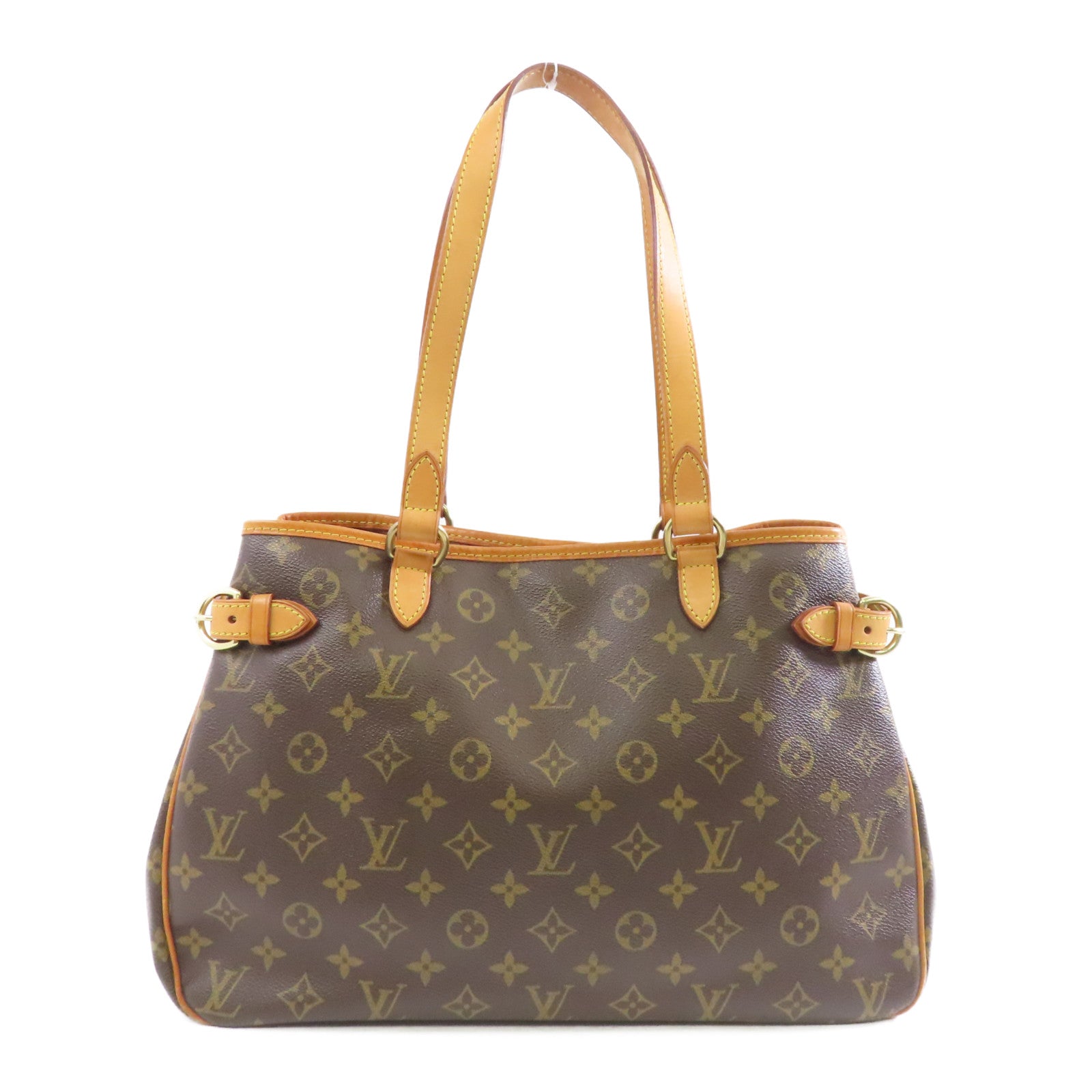 LOUIS VUITTON Monogram Batignolles Tote Bag金扣手挽袋啡色