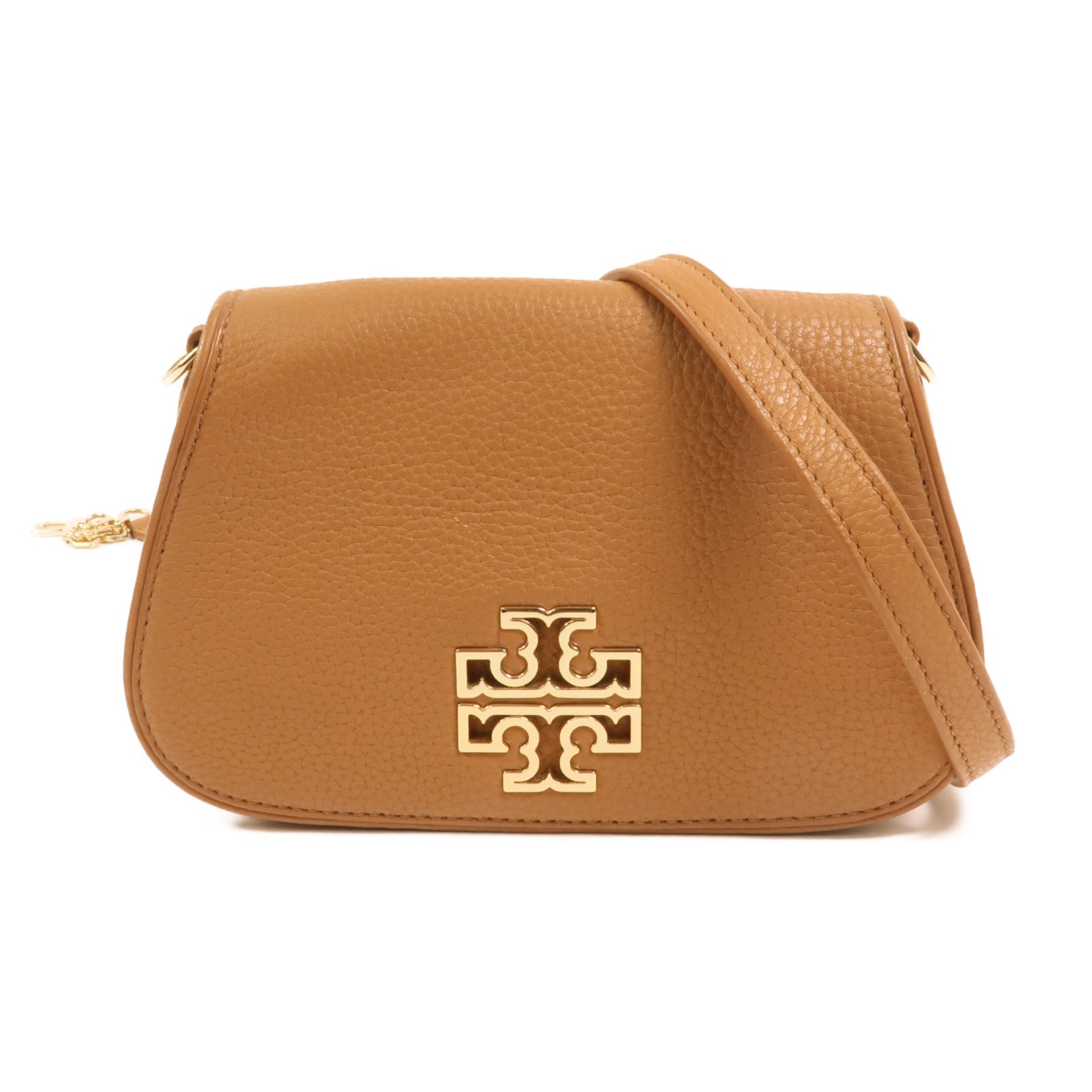 Tory Burch 牛皮皮革Shoulder Bag金扣肩背袋