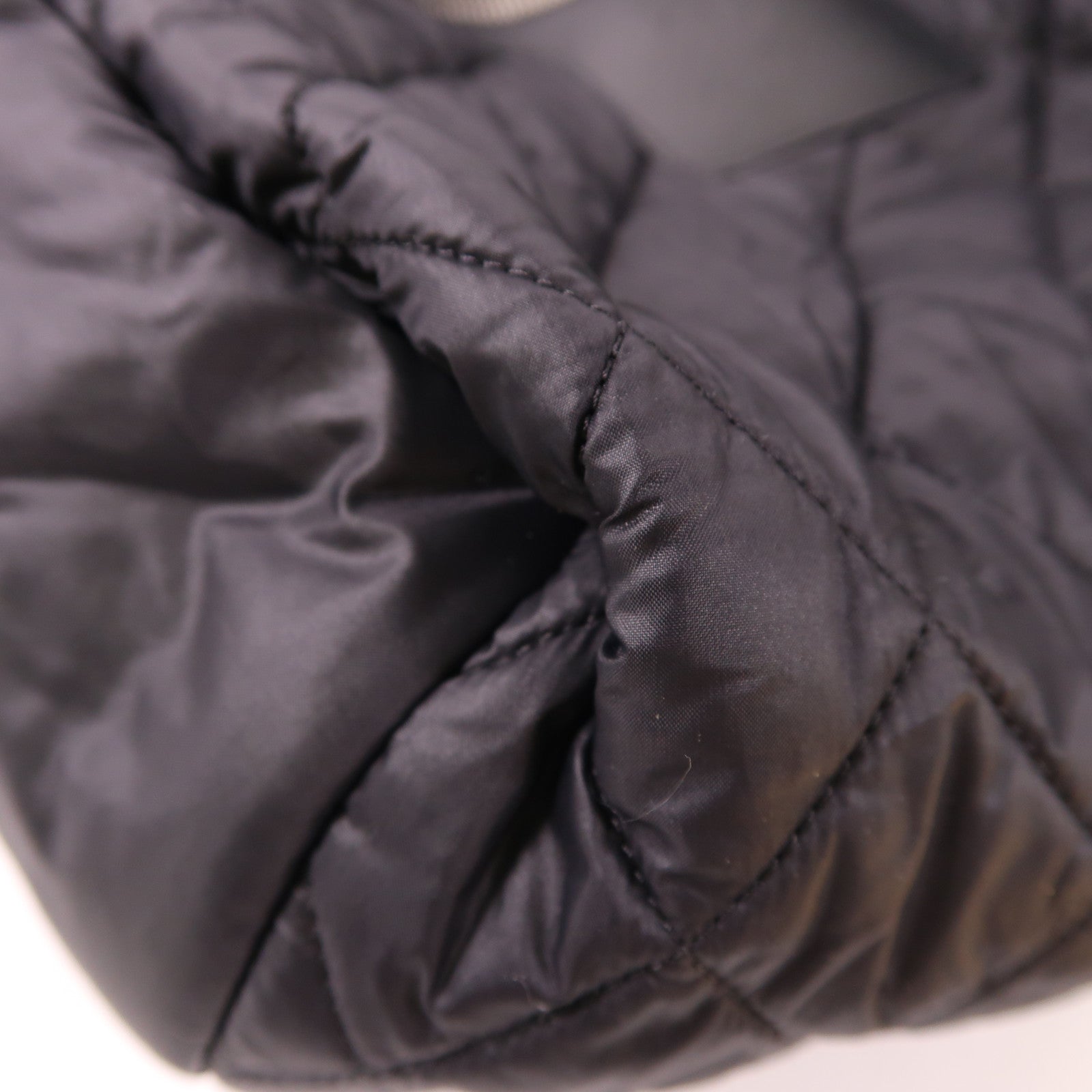 CHANEL 尼龍Coco Cocoon Backpack銀扣背包