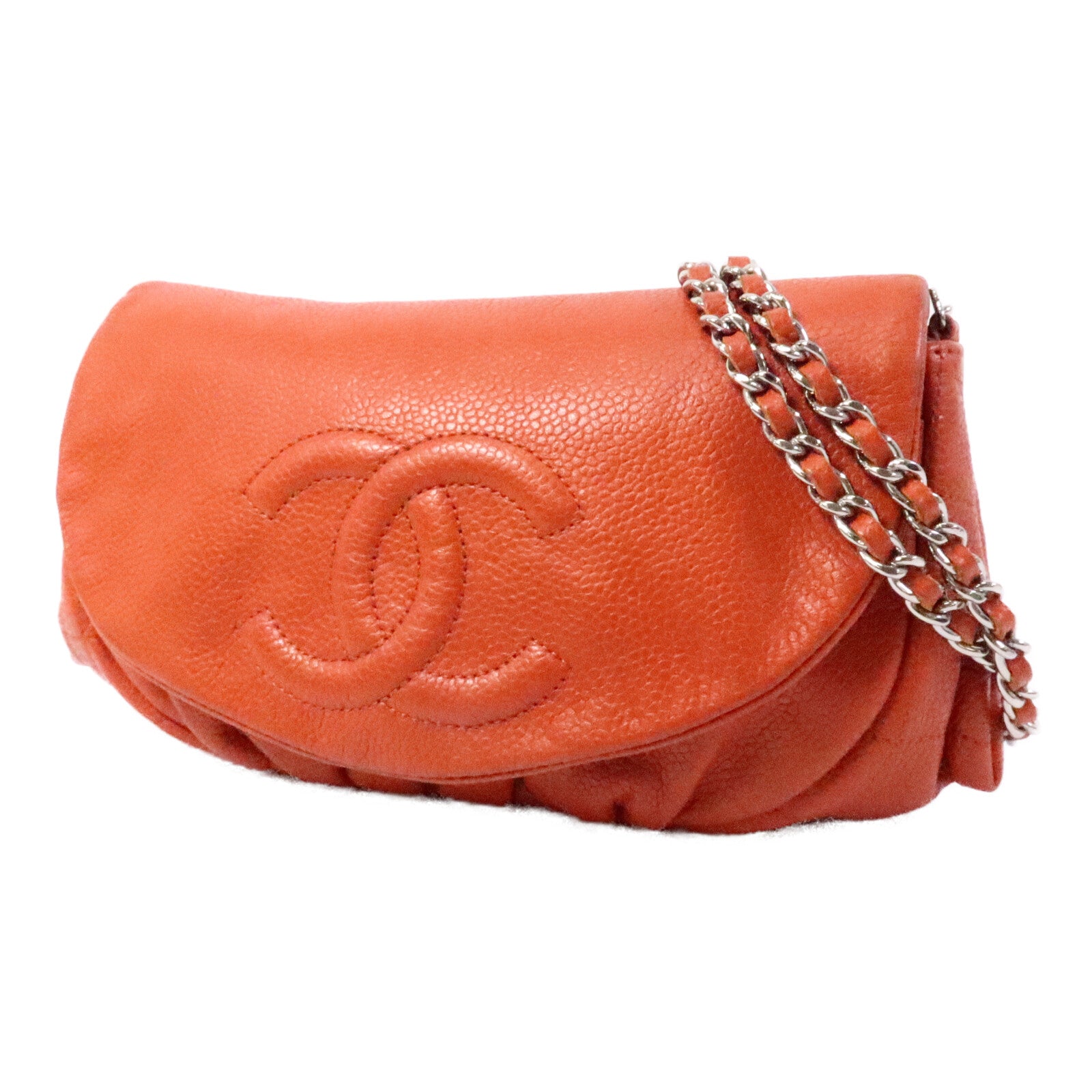 CHANEL 牛皮皮革Chain Shoulder肩背袋