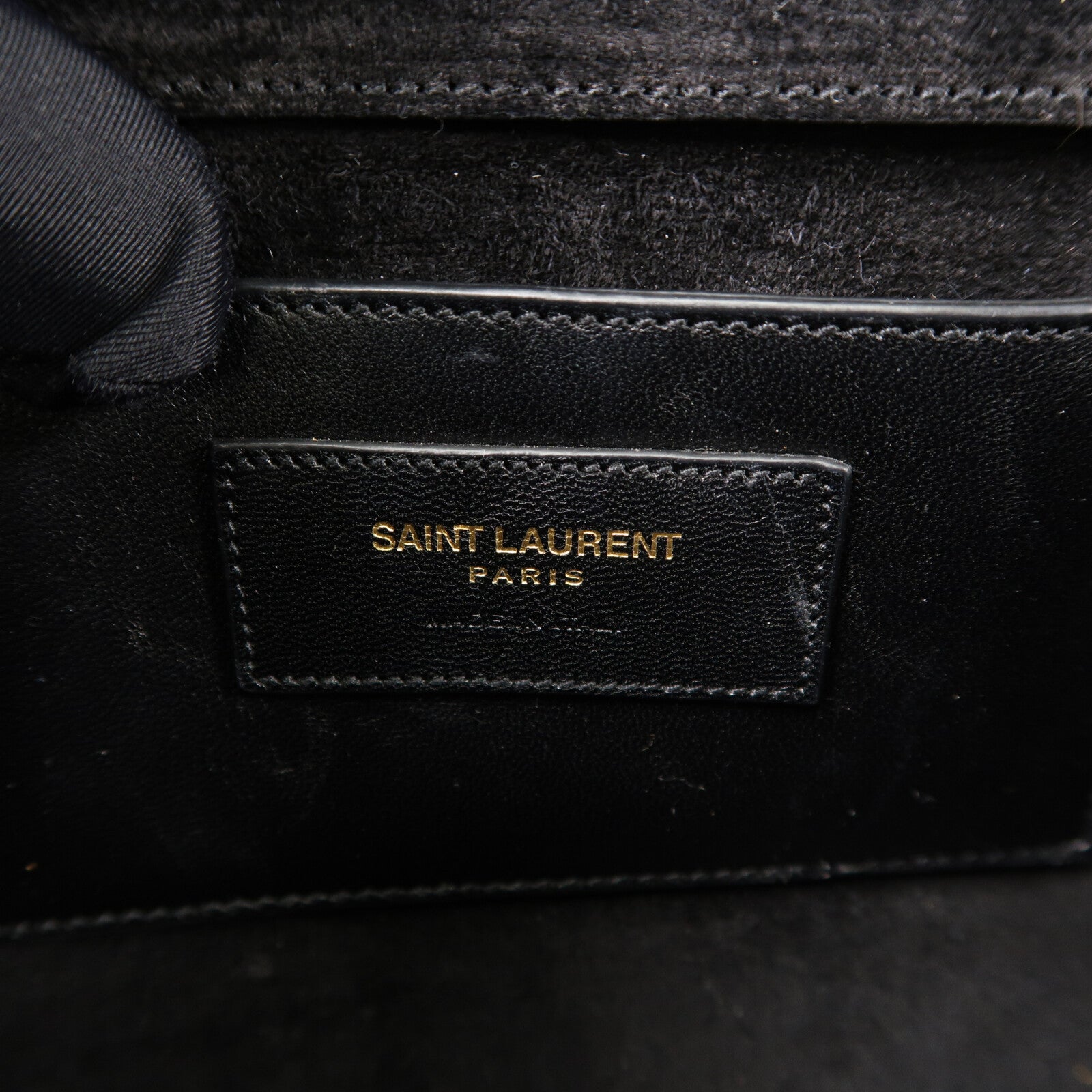 SAINT LAURENT 牛皮皮革Kate Medium Tassel鏈帶肩背袋
