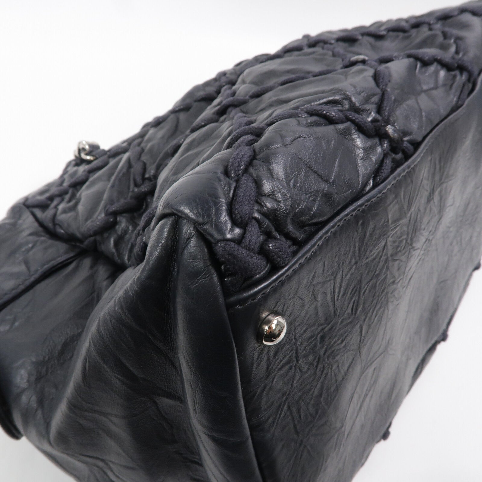 CHANEL 牛皮皮革Shoulder Bag鏈帶肩背袋