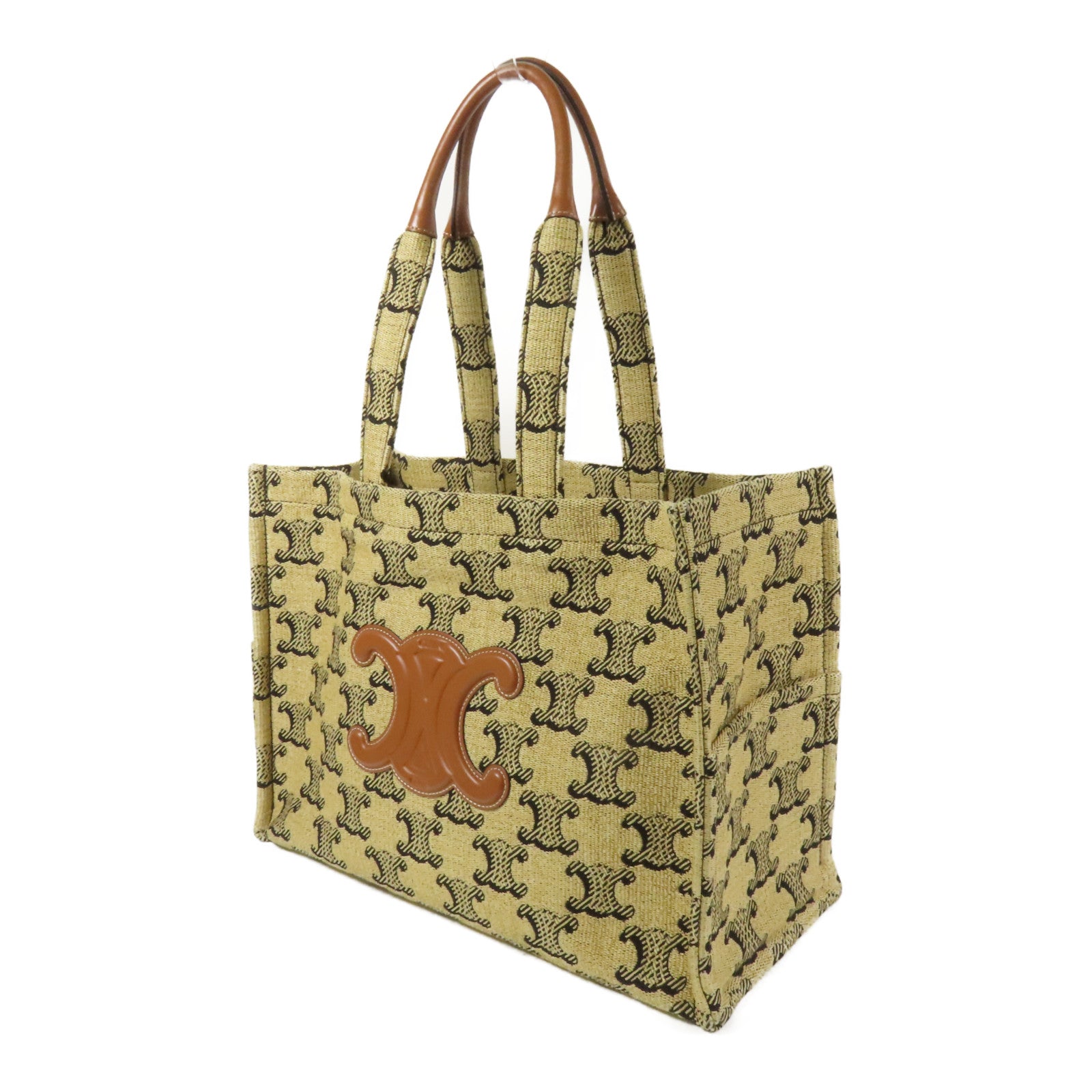 CELINE 帆布Triomphe Cabas Thais肩背袋