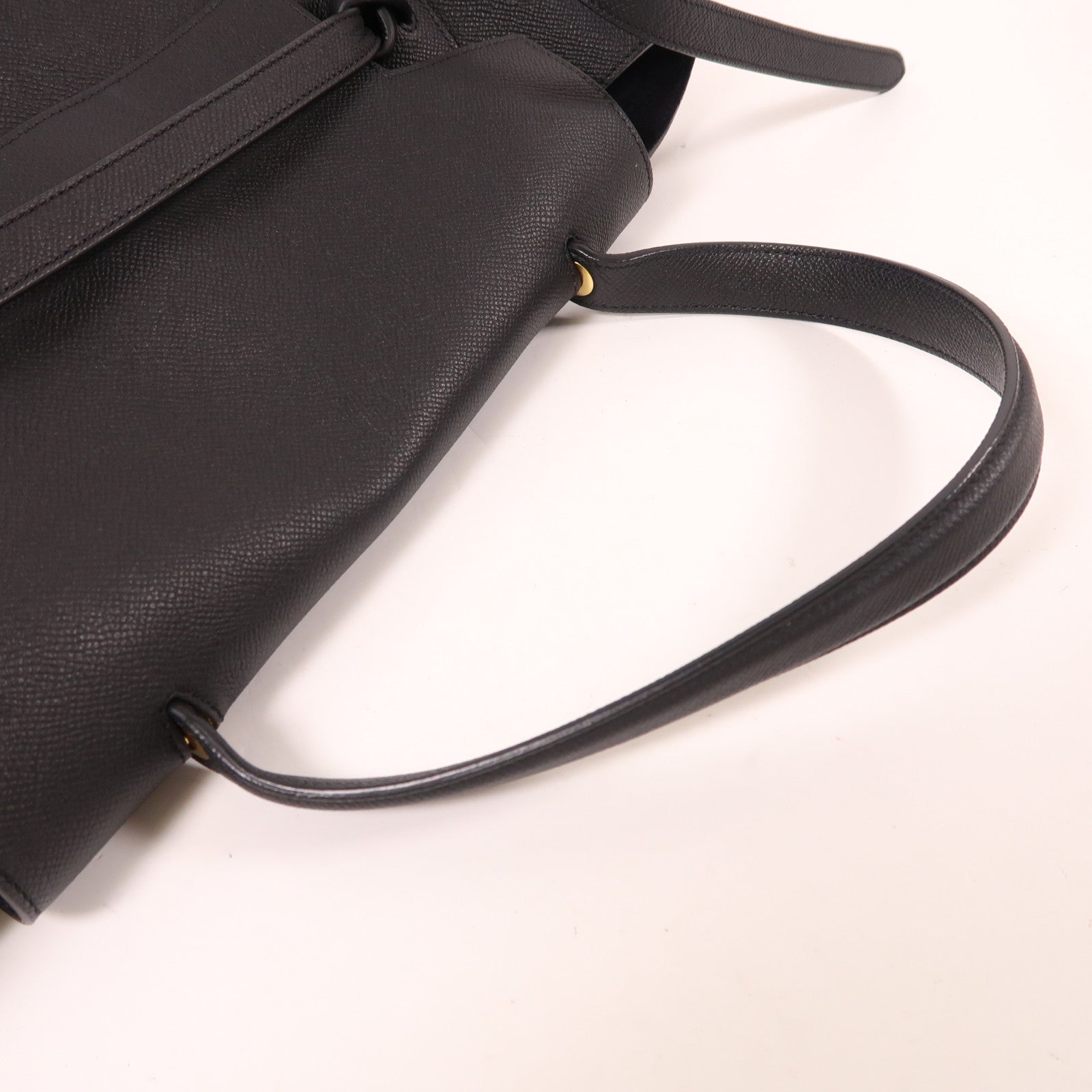 CELINE 牛皮皮革Micro Belt金扣手挽袋