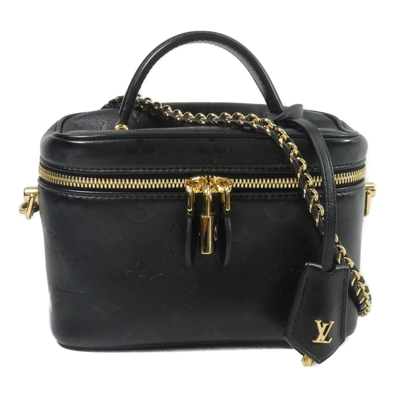 LOUIS VUITTON Monogram Ink Vanity PM手挽肩背兩用袋