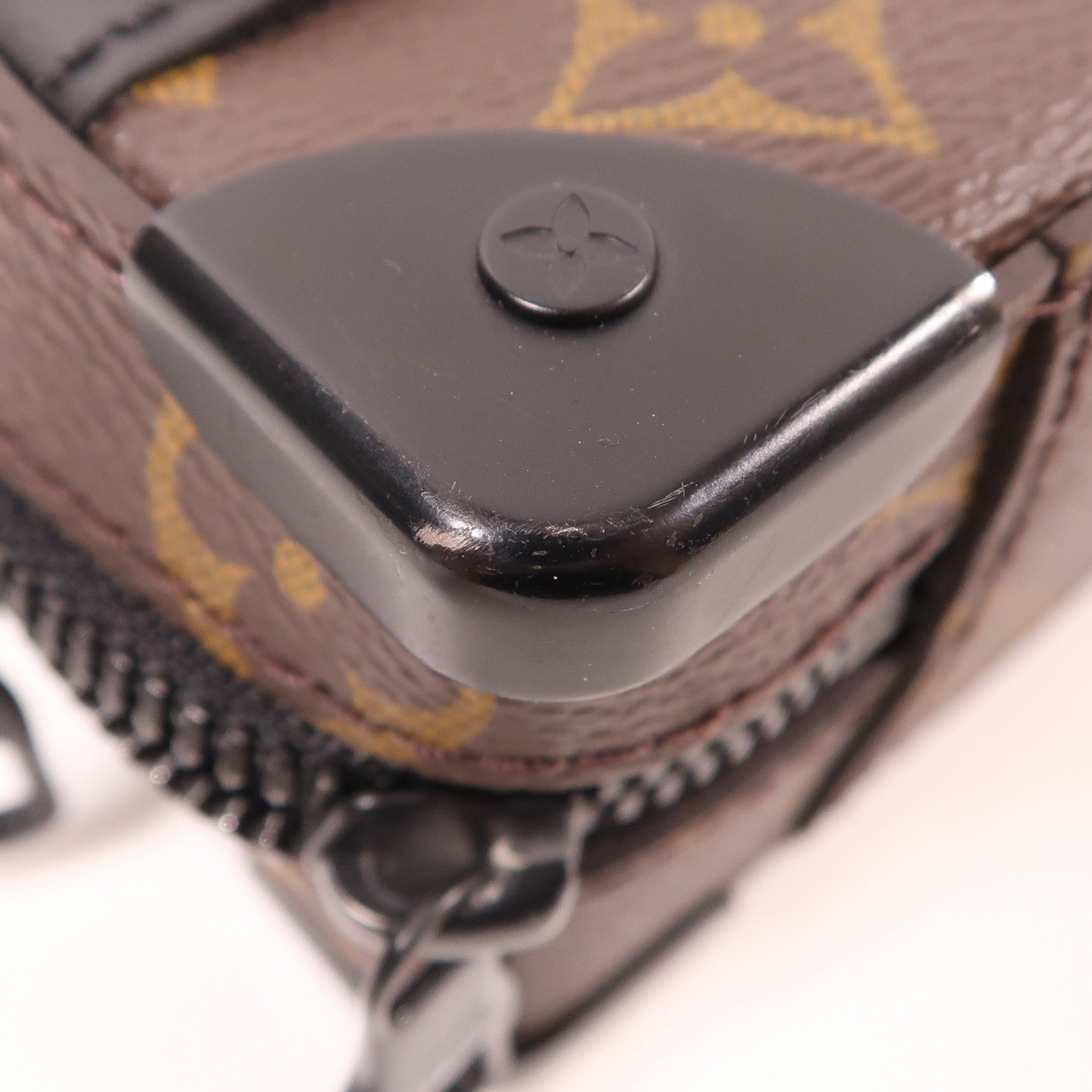 LOUIS VUITTON Monogram Macassar Handle Soft Trunk手挽肩背兩用袋
