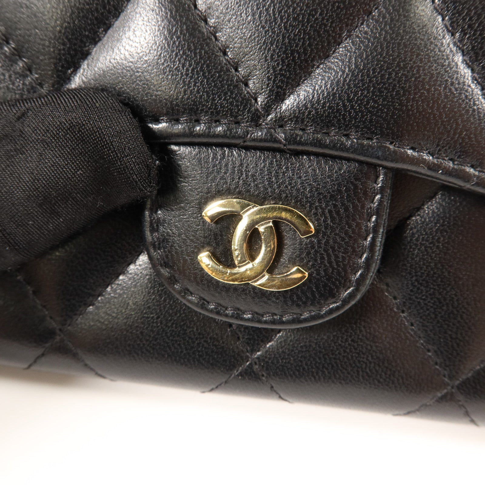 CHANEL 羊皮皮革Classic Flap Card Holder XL卡片套