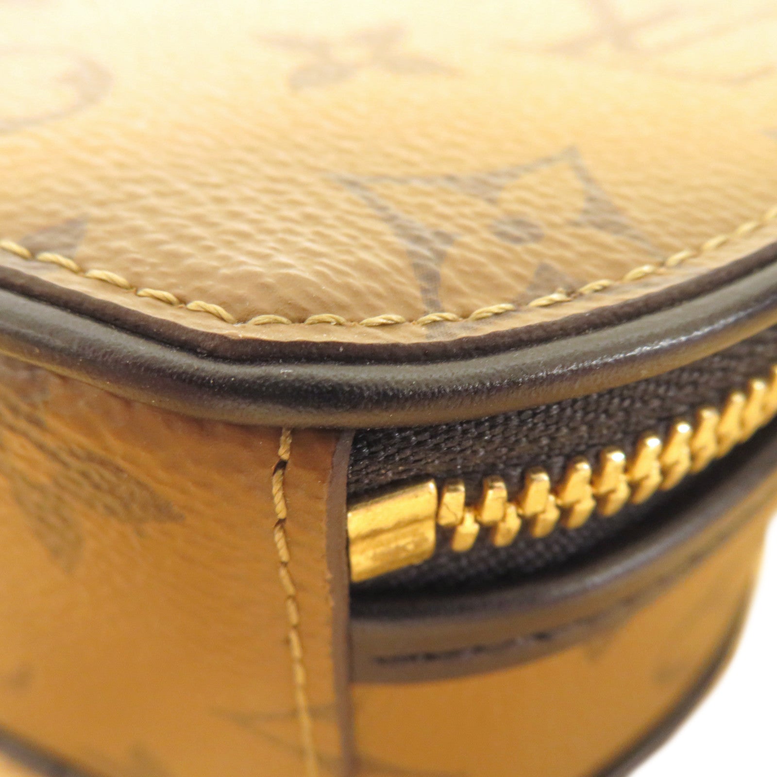LOUIS VUITTON **【激減優惠】Monogram Mini Boite Chapean Shoulder Bag金扣手挽肩背兩用袋啡色