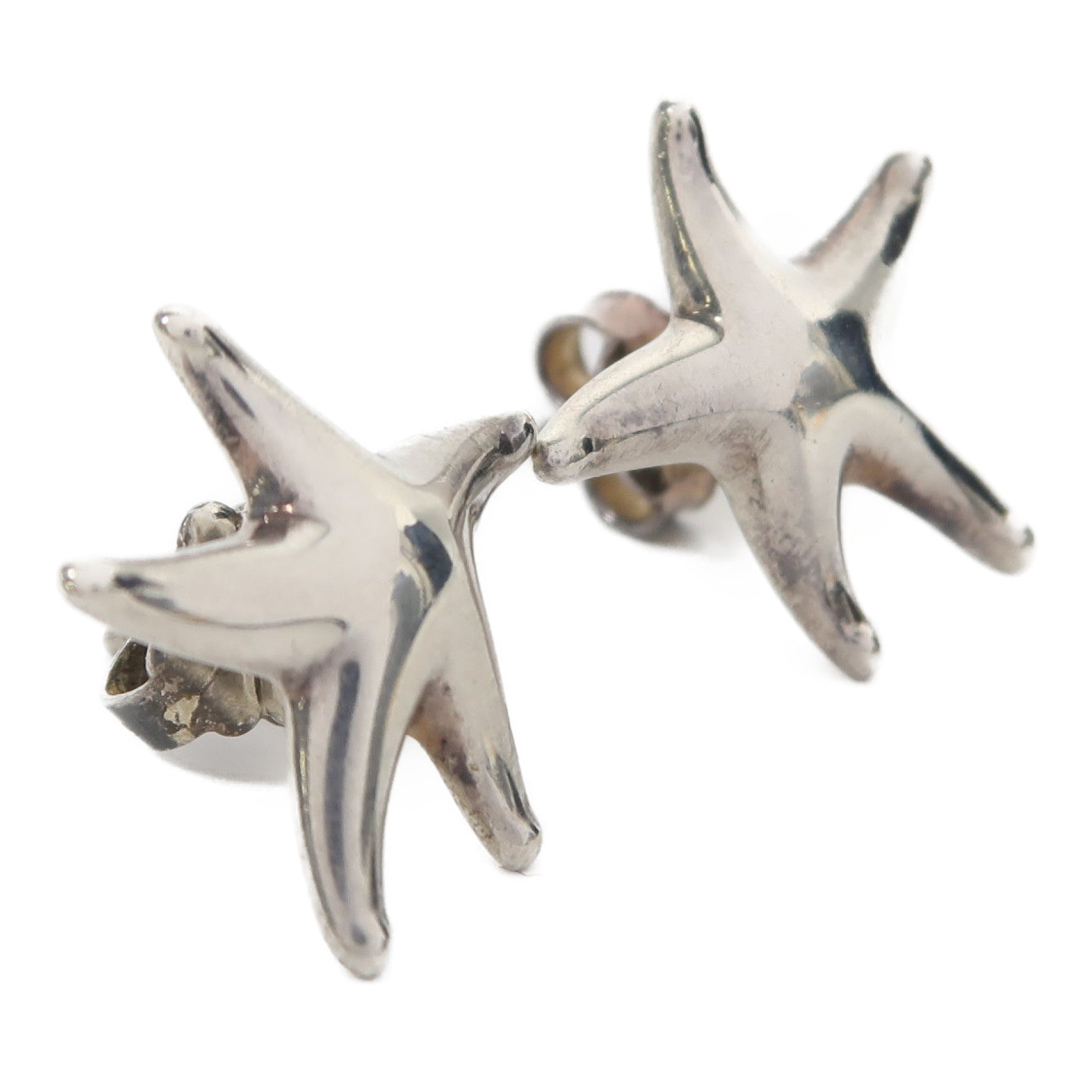 TIFFANY＆CO 925純銀Star Earrings耳環