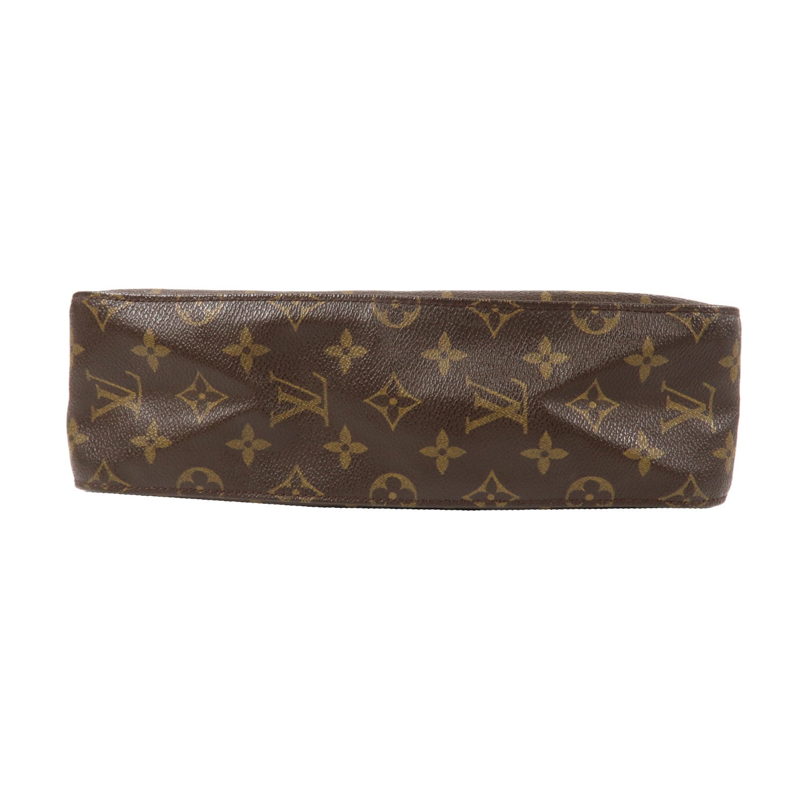 LOUIS VUITTON Monogram Mini Looping金扣肩背袋啡色