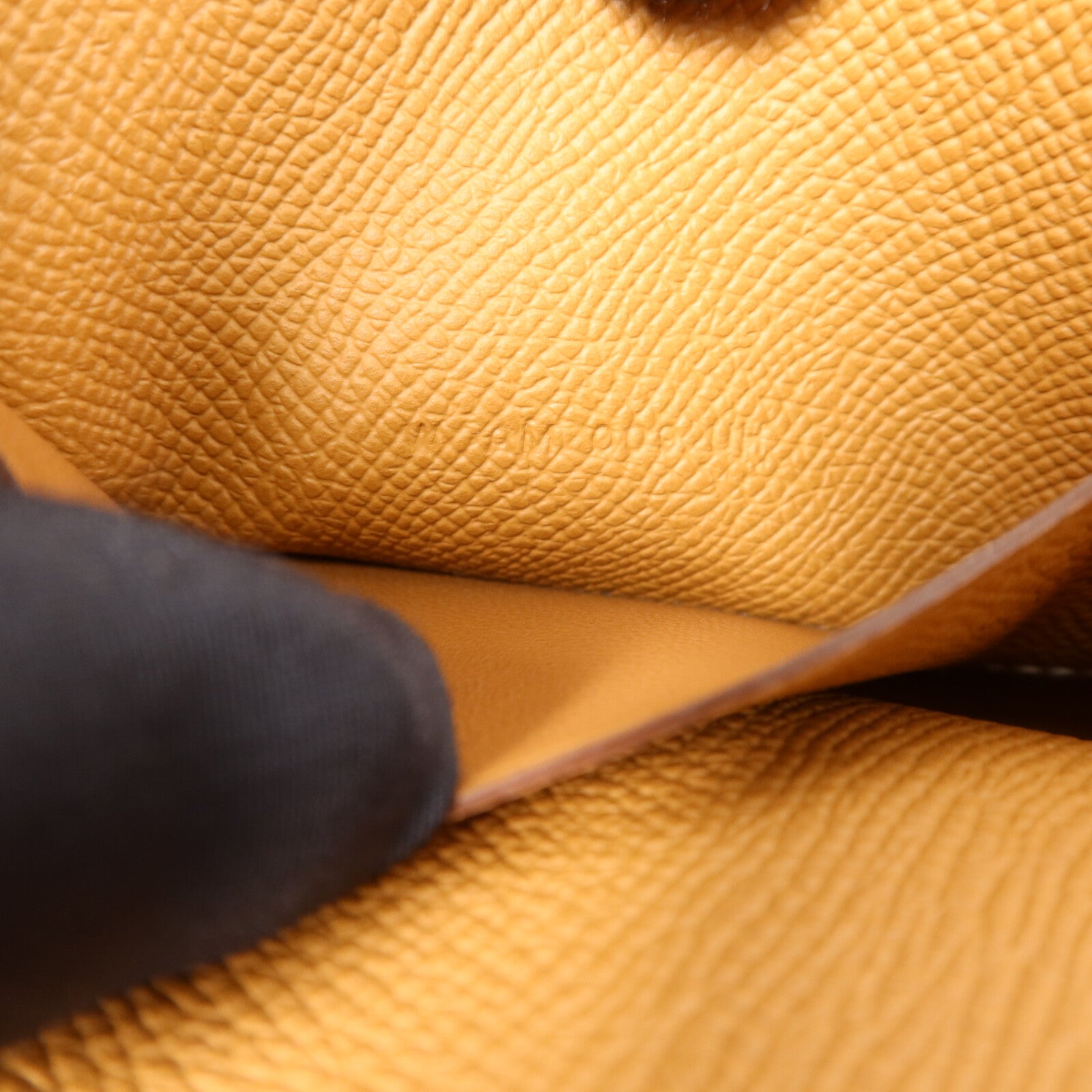 HERMES Swift皮革Hermesnap肩背袋Gold