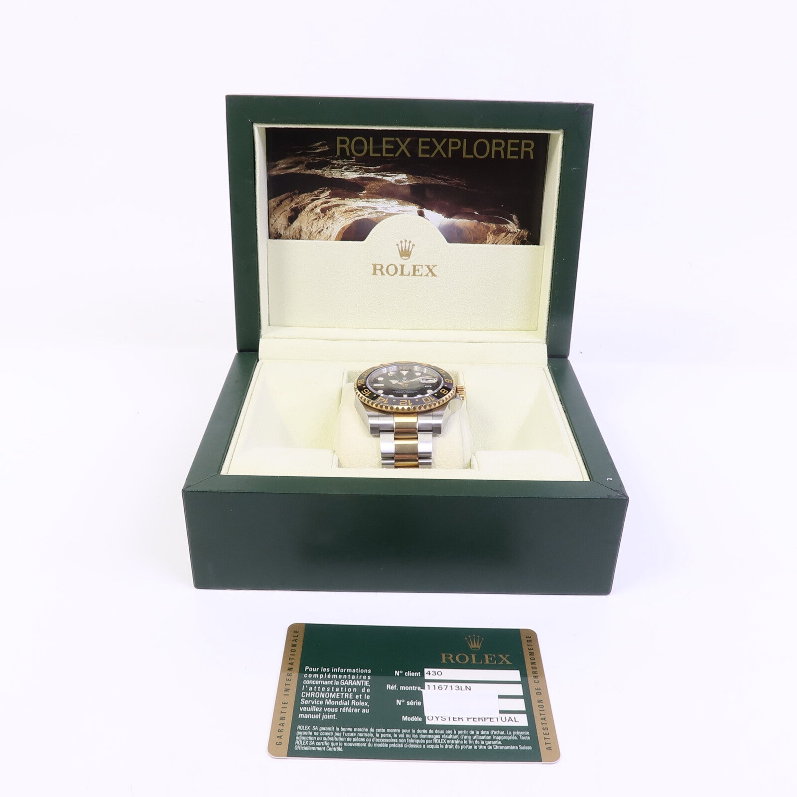 ROLEX GMT-Master II 116713LN