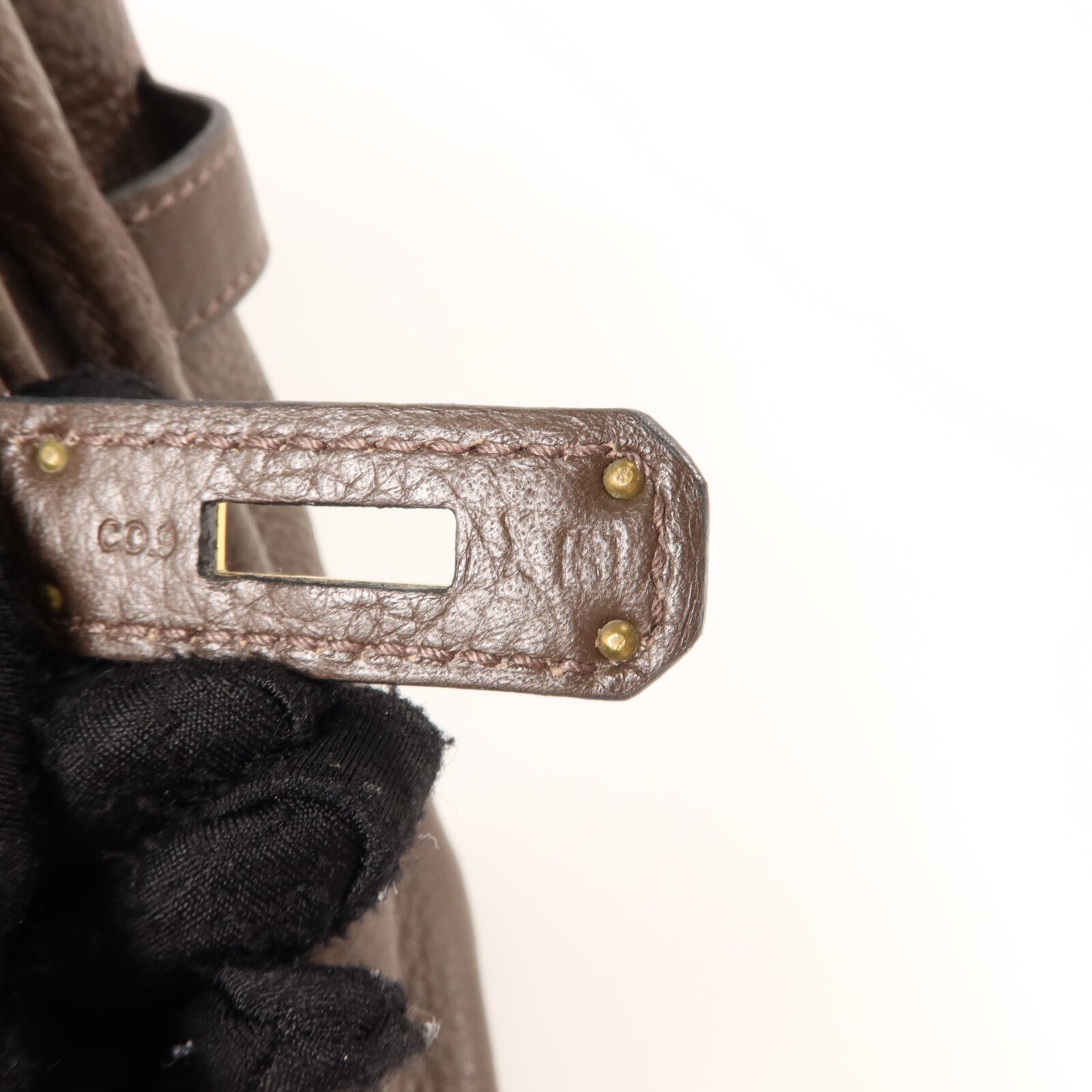 HERMES Togo皮革Birkin 30手挽袋Chocolat