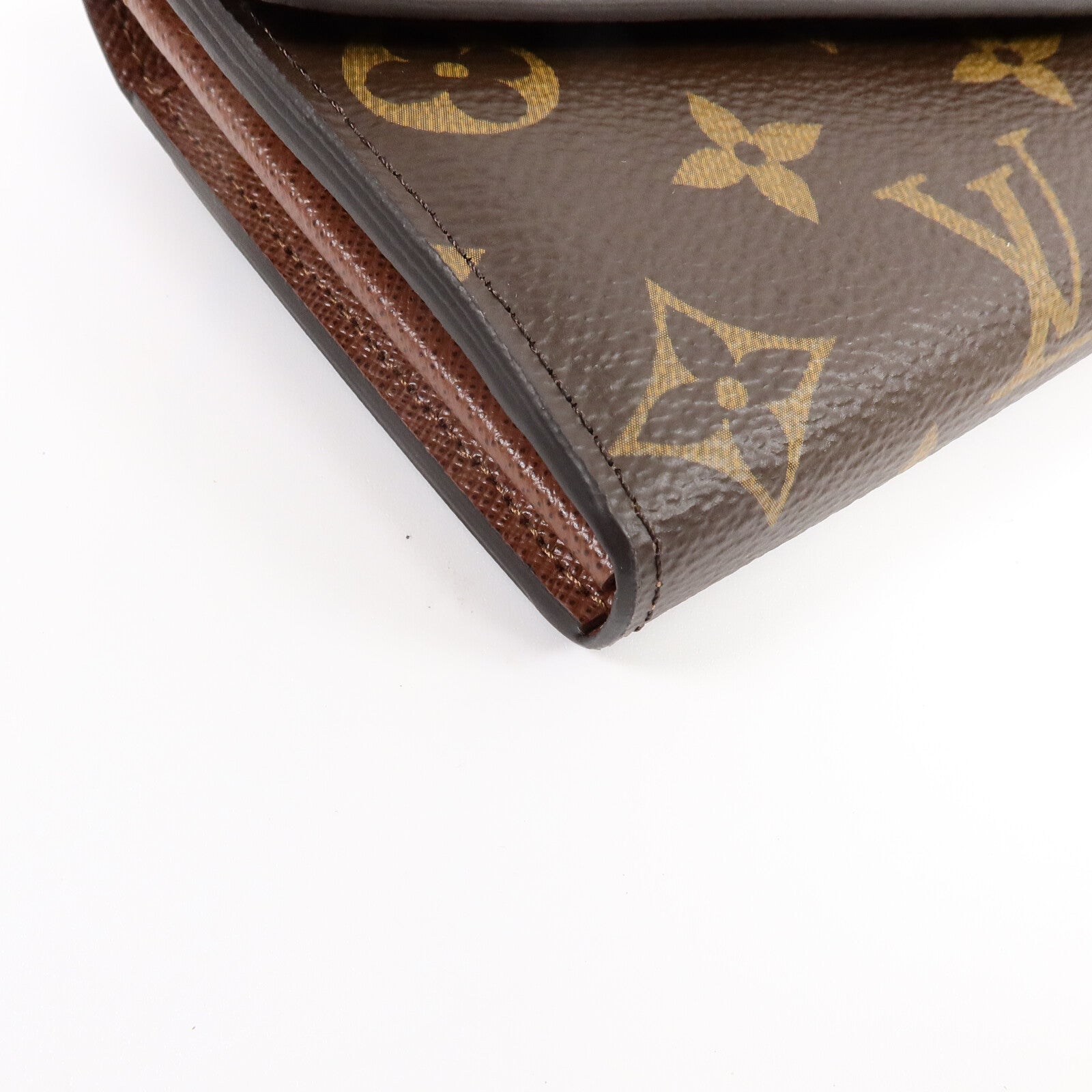 LOUIS VUITTON Monogram Portefeuille Sara金扣長錢包