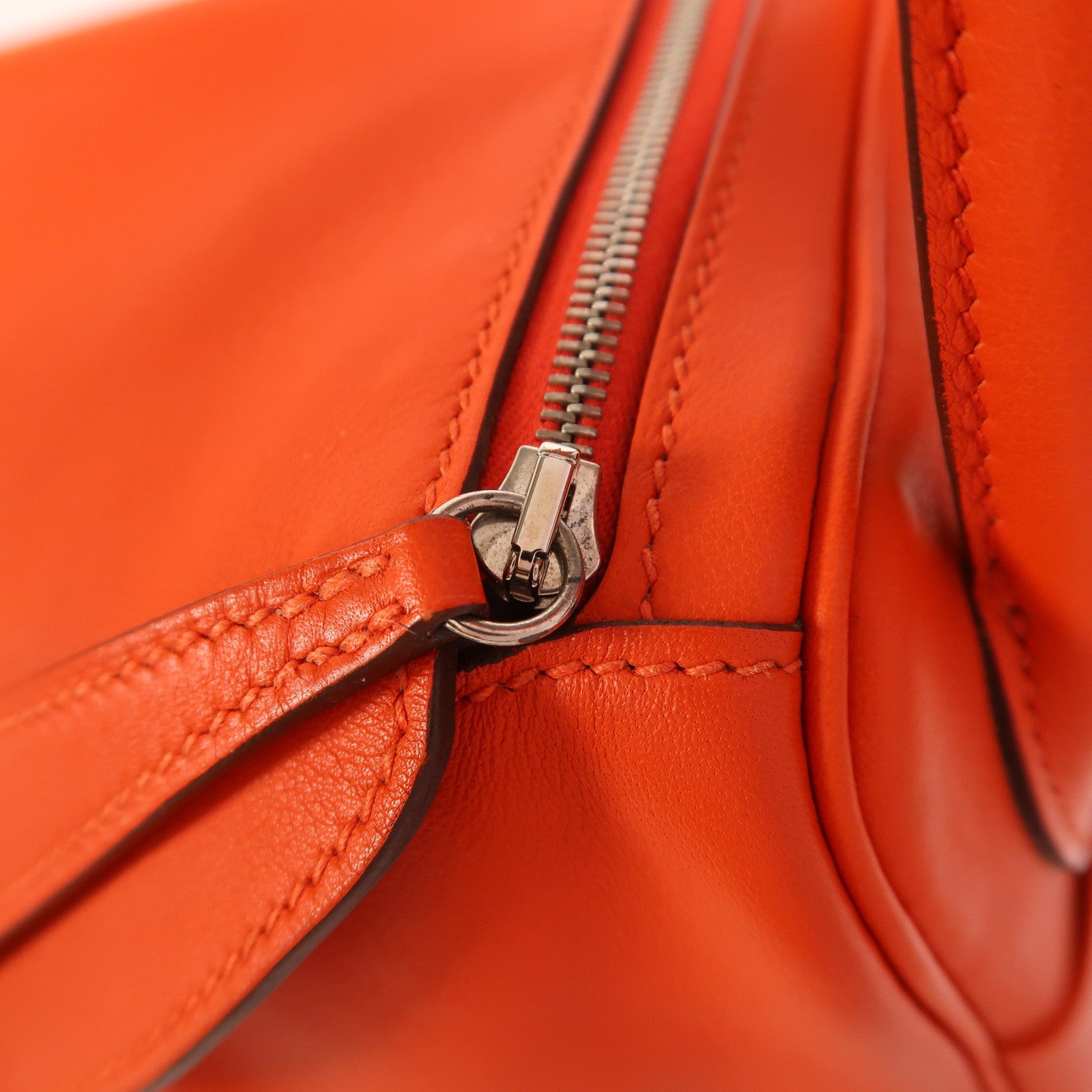 HERMES Swift皮革Lindy 26銀扣手挽肩背兩用袋Capucine