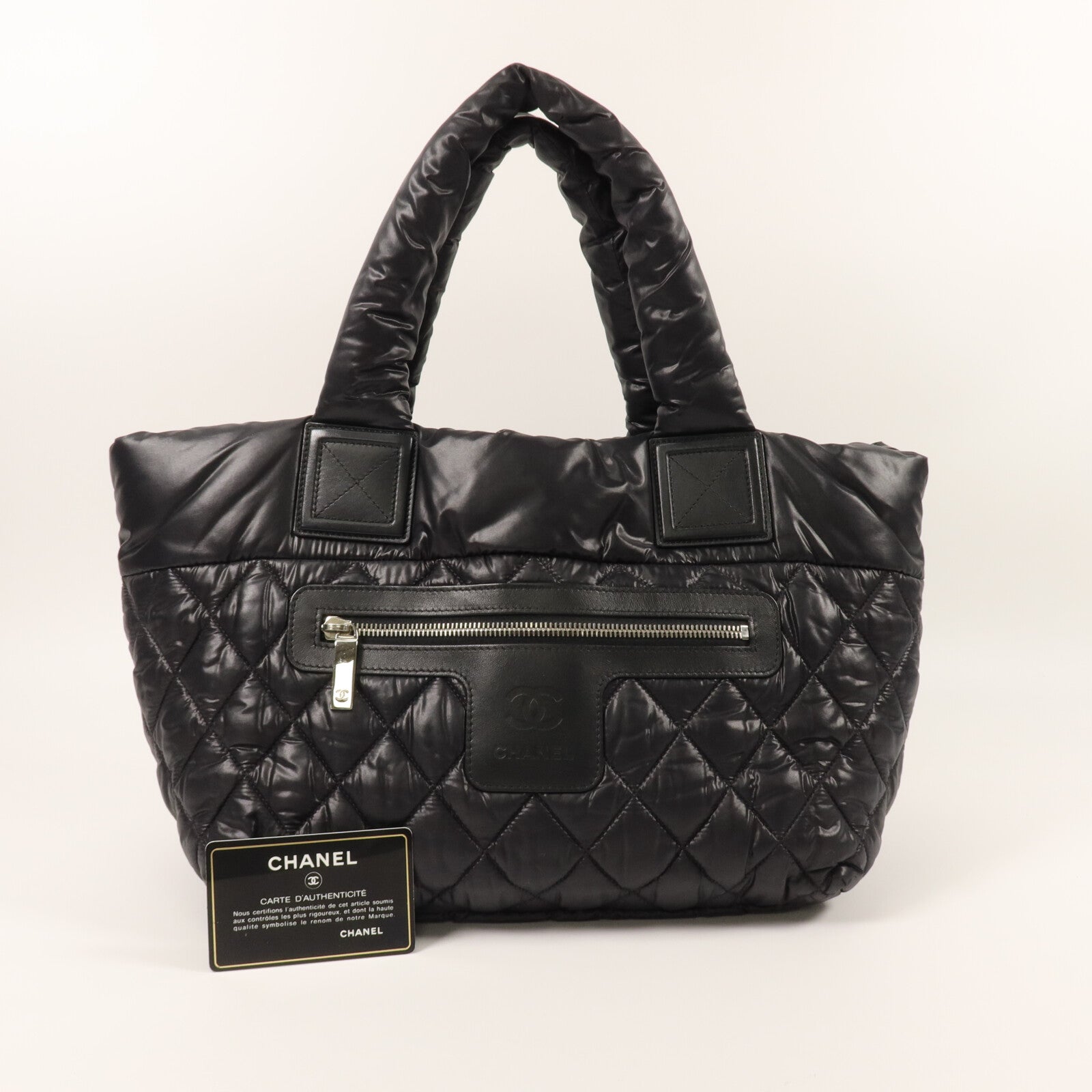 CHANEL 尼龍CoCo Cocoon手挽袋