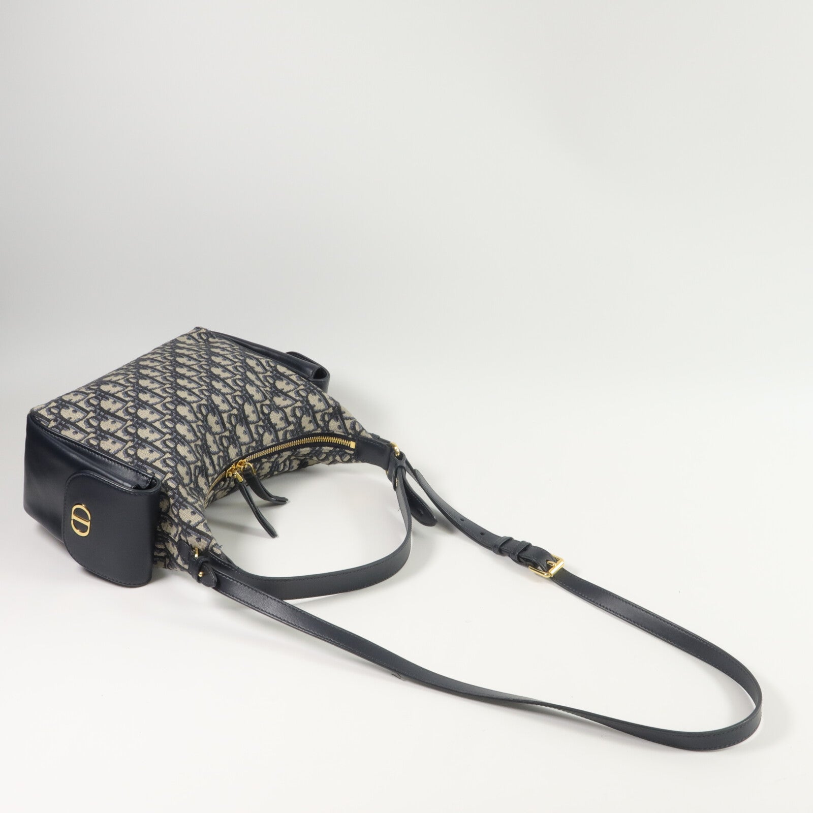 Dior 帆布/皮革Mini D-Dream Bag