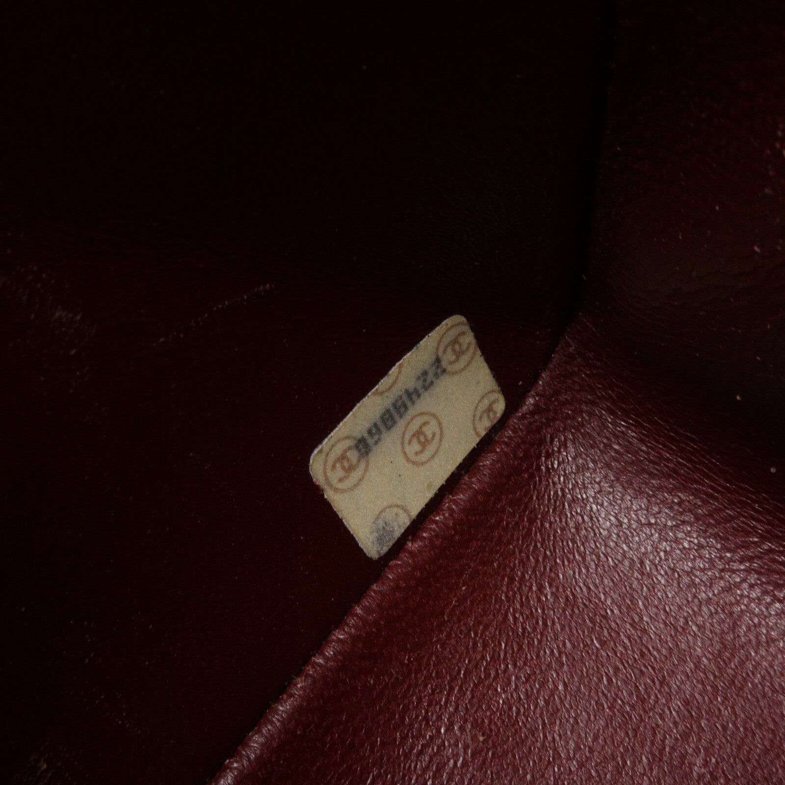 CHANEL 羊皮皮革Vintage Diana鏈帶肩背袋
