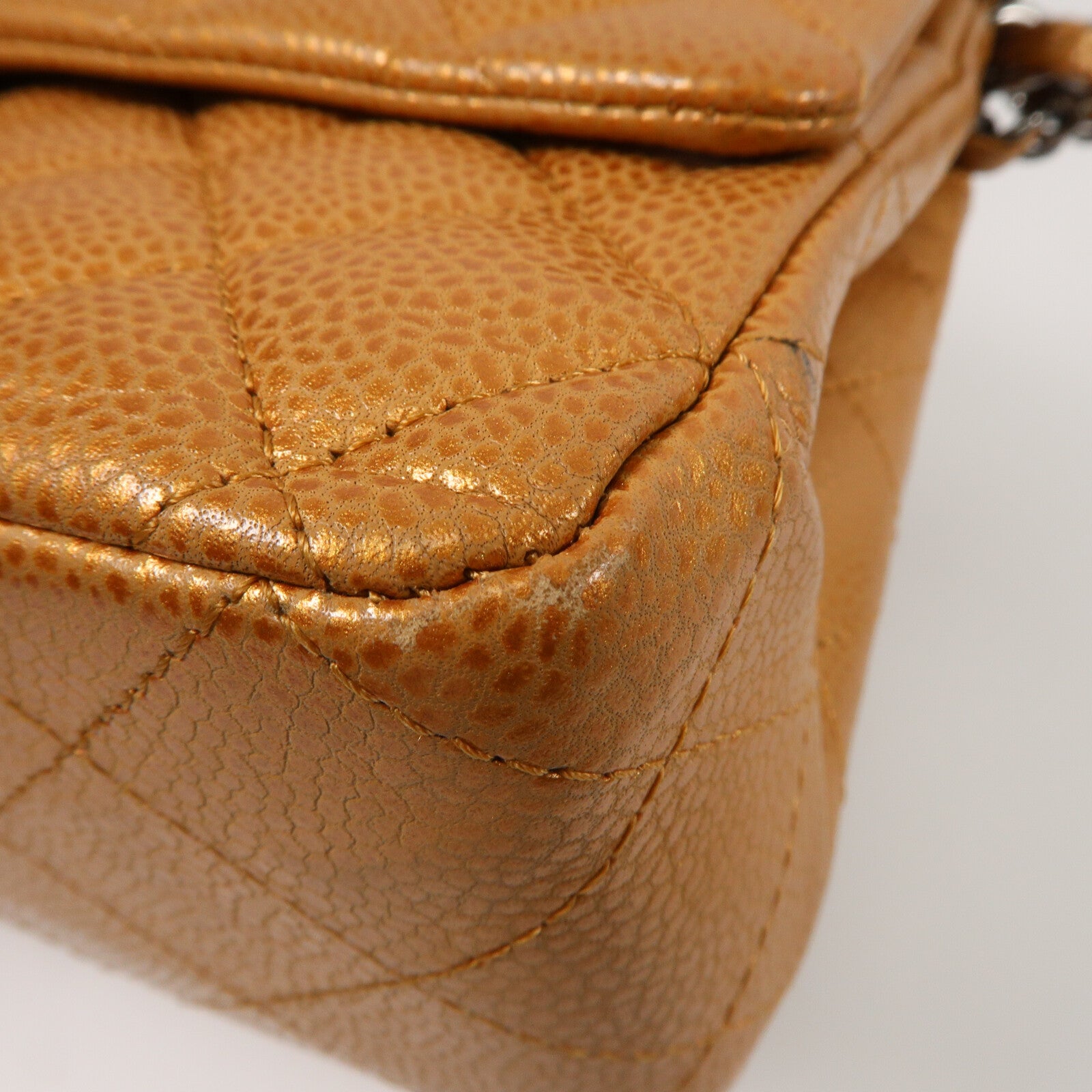 CHANEL 牛皮皮革Classic Flap 25鏈帶肩背袋
