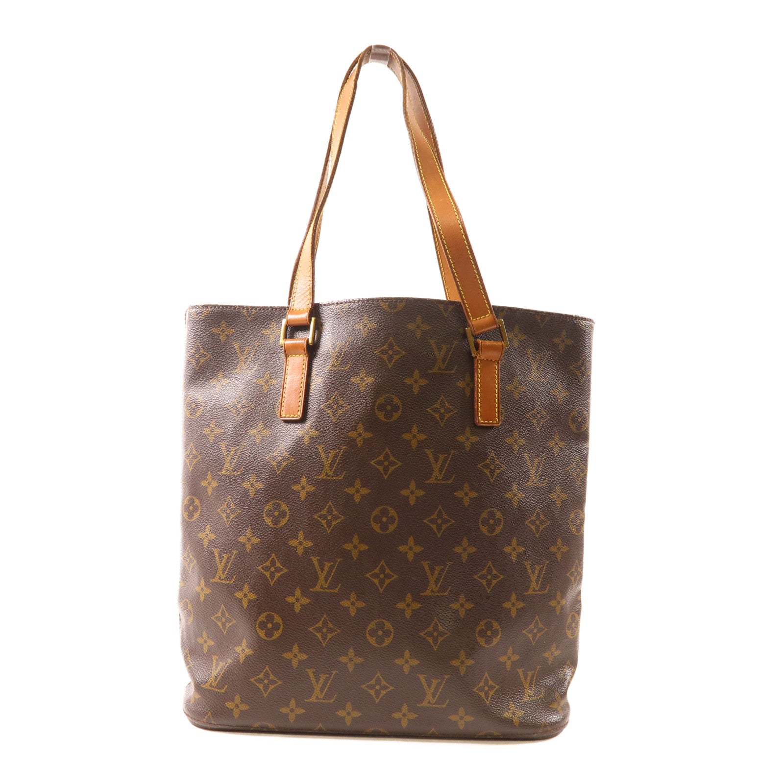 LOUIS VUITTON Monogram Vavin GM金扣肩背袋/手挽袋棕色