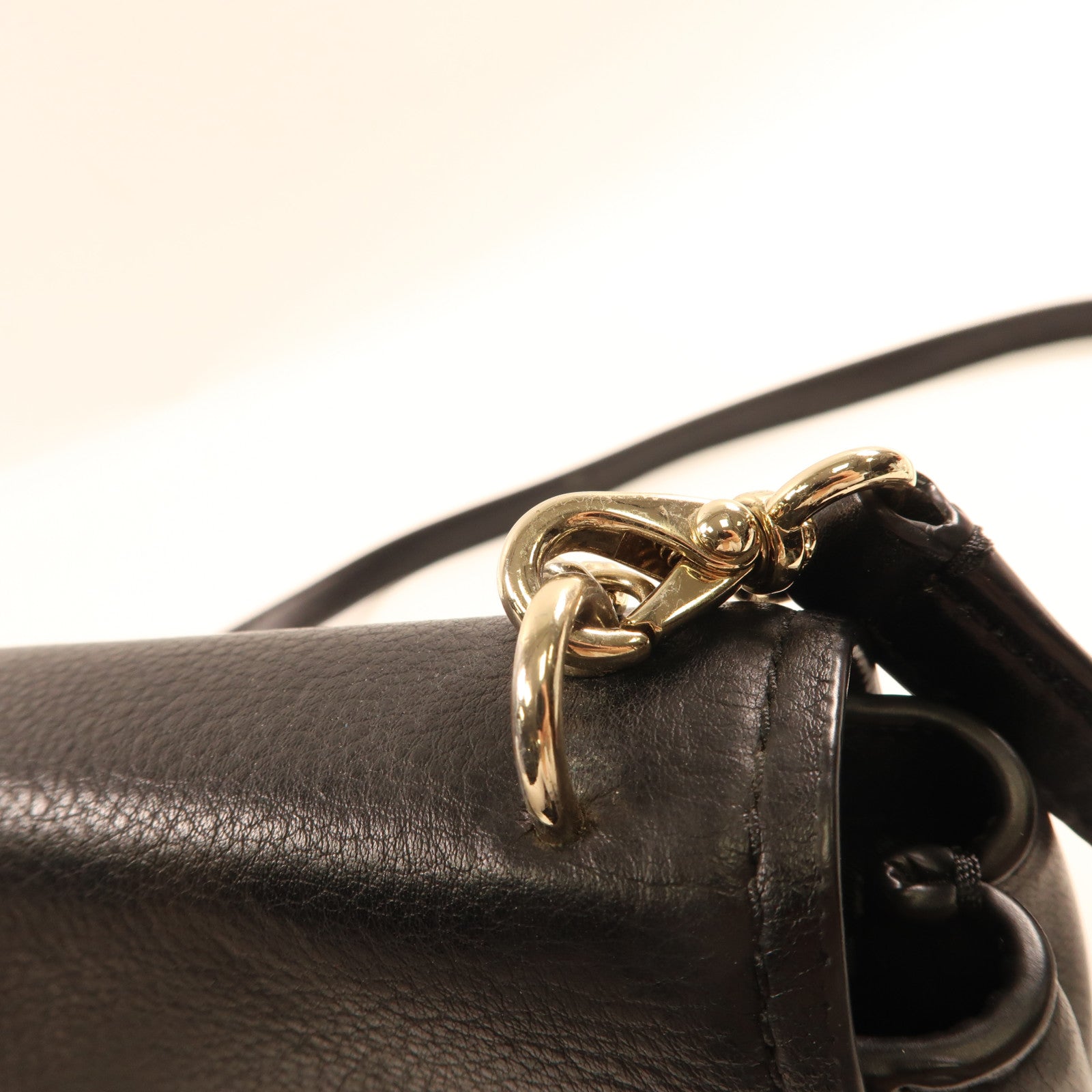 Kate Spade 牛皮皮革Shoulder Bag金扣鏈帶手挽肩背兩用袋