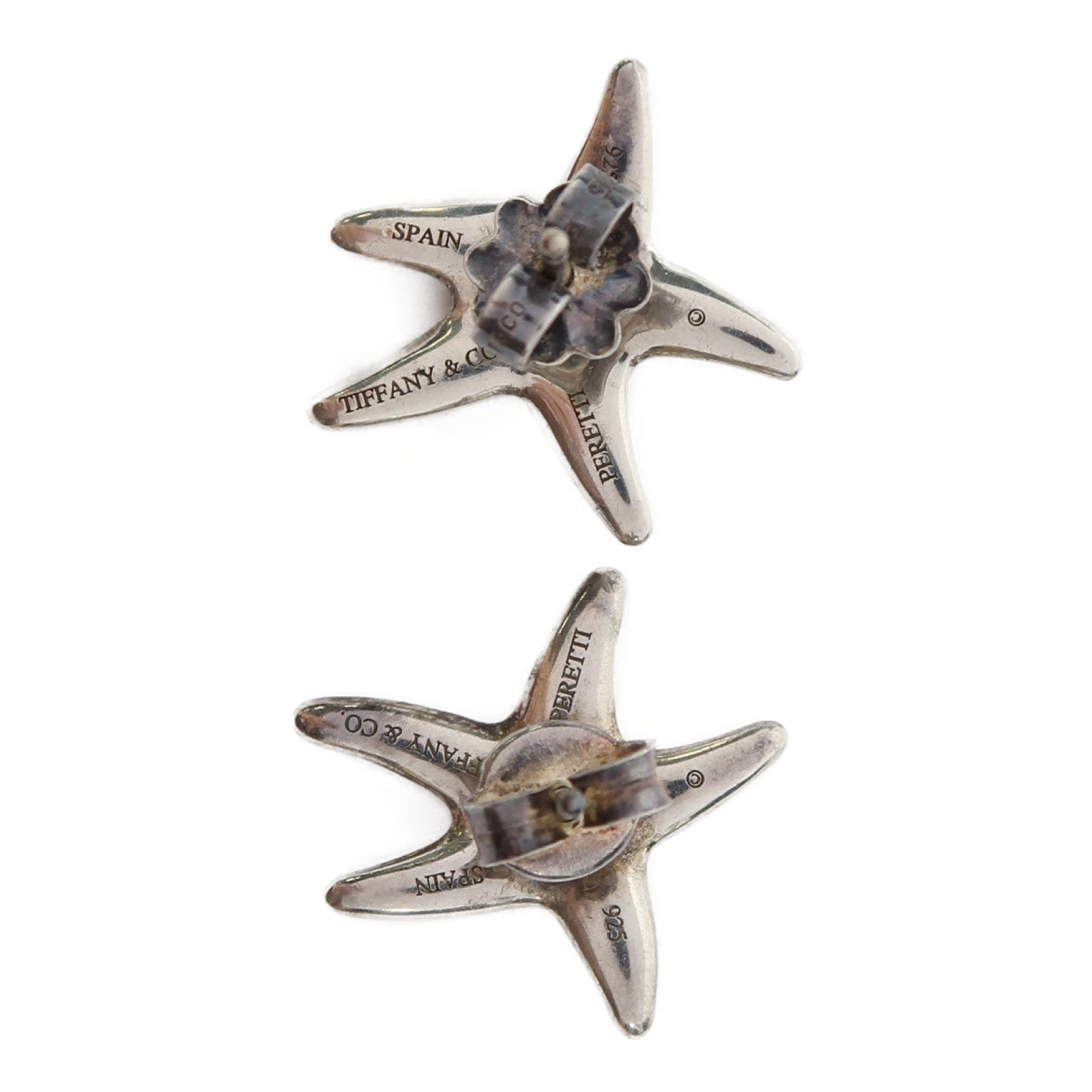 TIFFANY＆CO 925純銀Star Earrings耳環