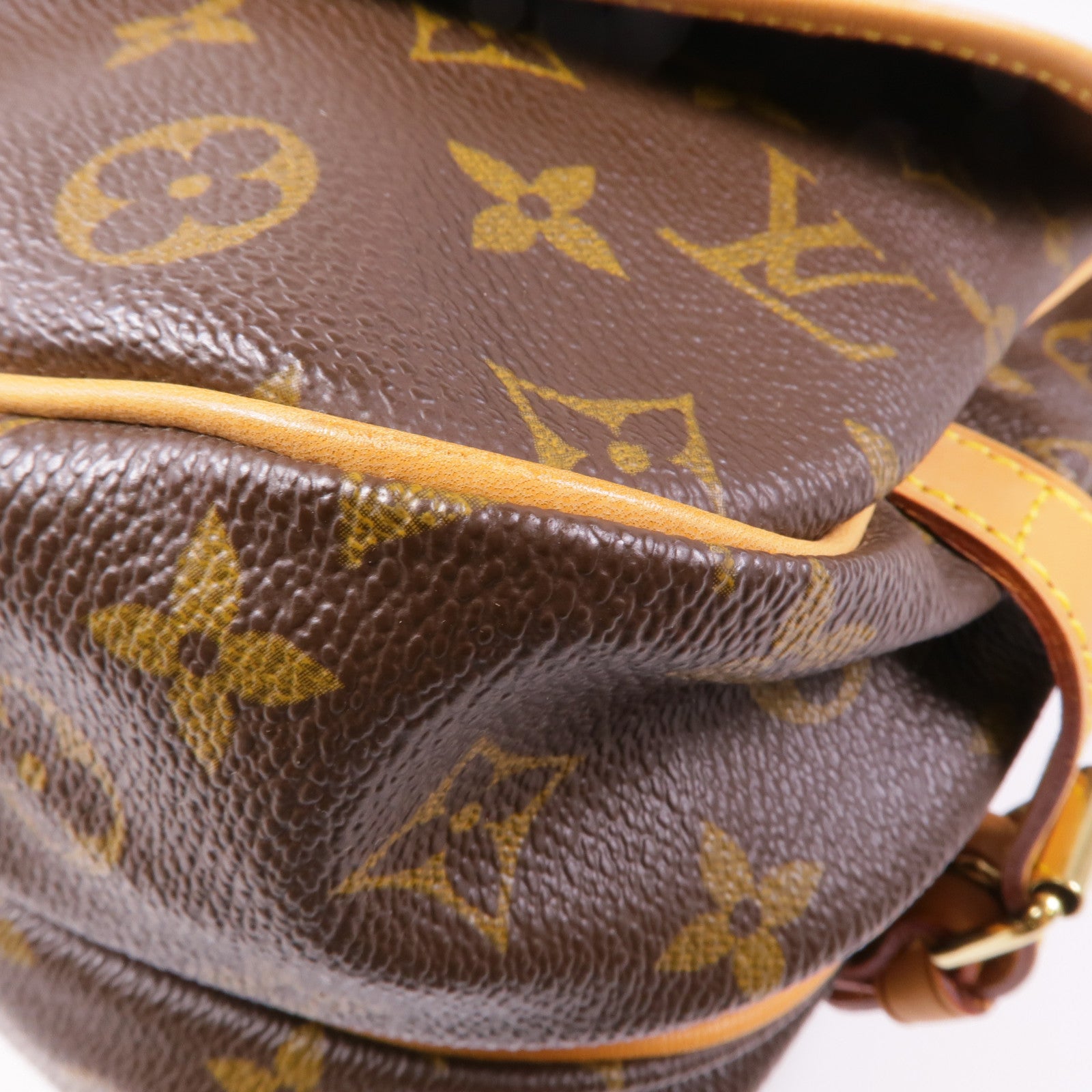 LOUIS VUITTON Monogram Saumur 30金扣肩背袋