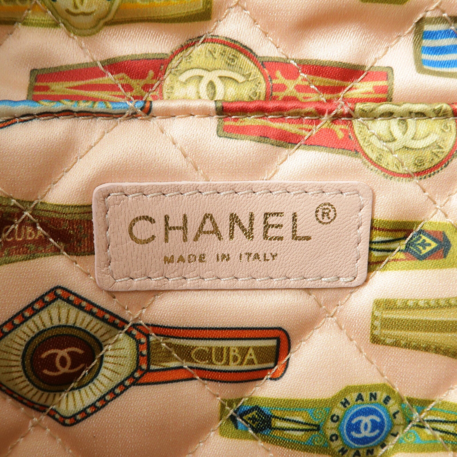 CHANEL 帆布Cuba Paris Tote Bag手挽袋