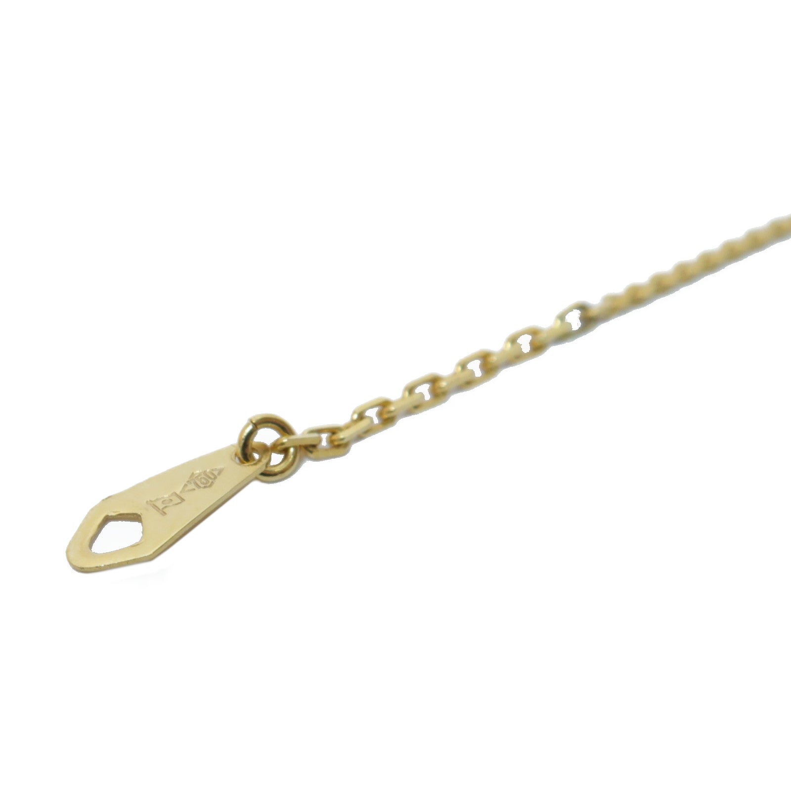 JEWELRY 【激減優惠】18K黃金Diamond Necklace 0.37ct鑽石項鍊金色