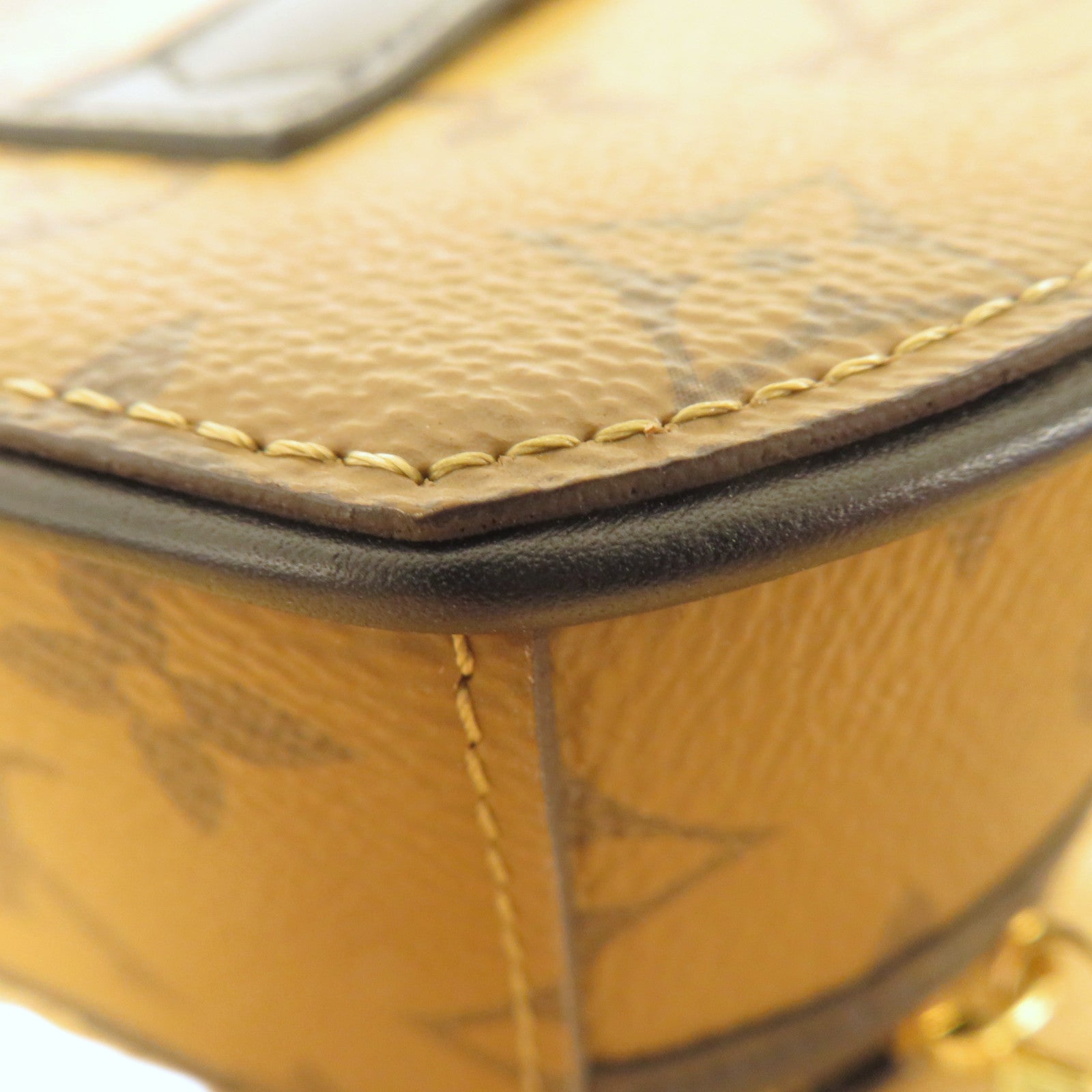 LOUIS VUITTON **【激減優惠】Monogram Mini Boite Chapean Shoulder Bag金扣手挽肩背兩用袋啡色