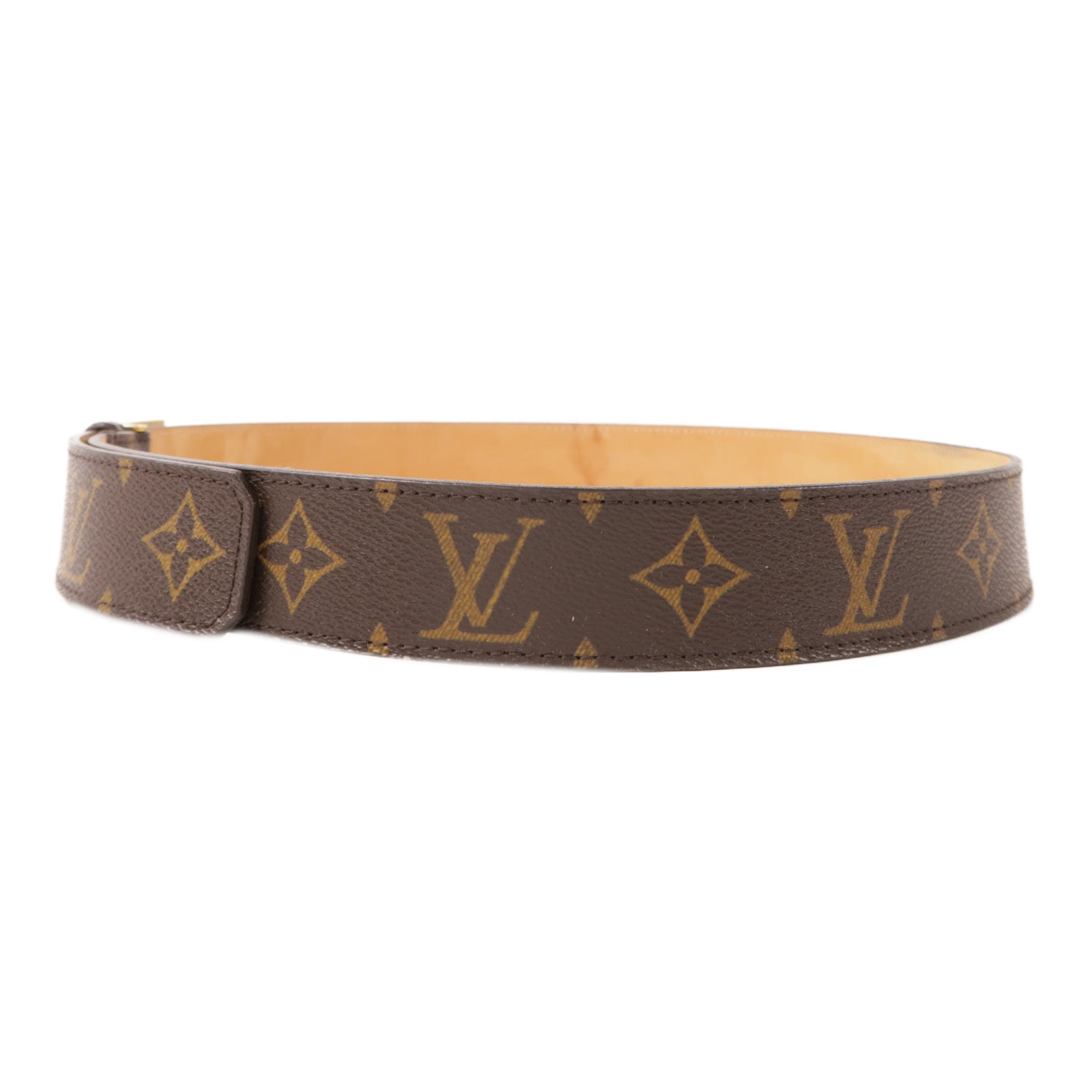 LOUIS VUITTON Monogram Ceinture Belt金扣皮帶