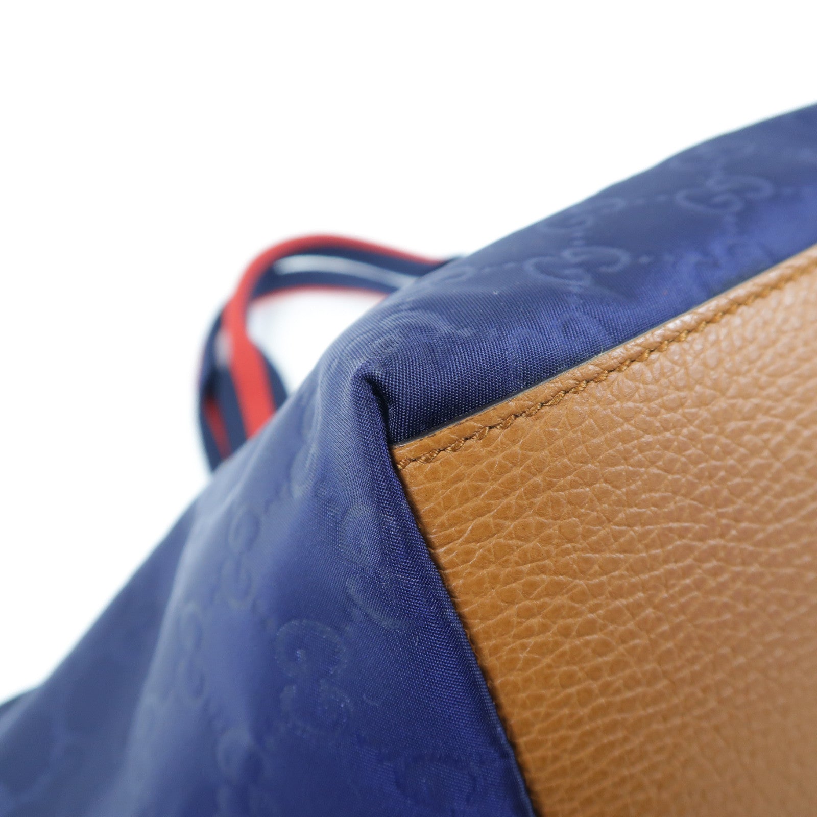 GUCCI 尼龍Hand Bag手挽袋藍色