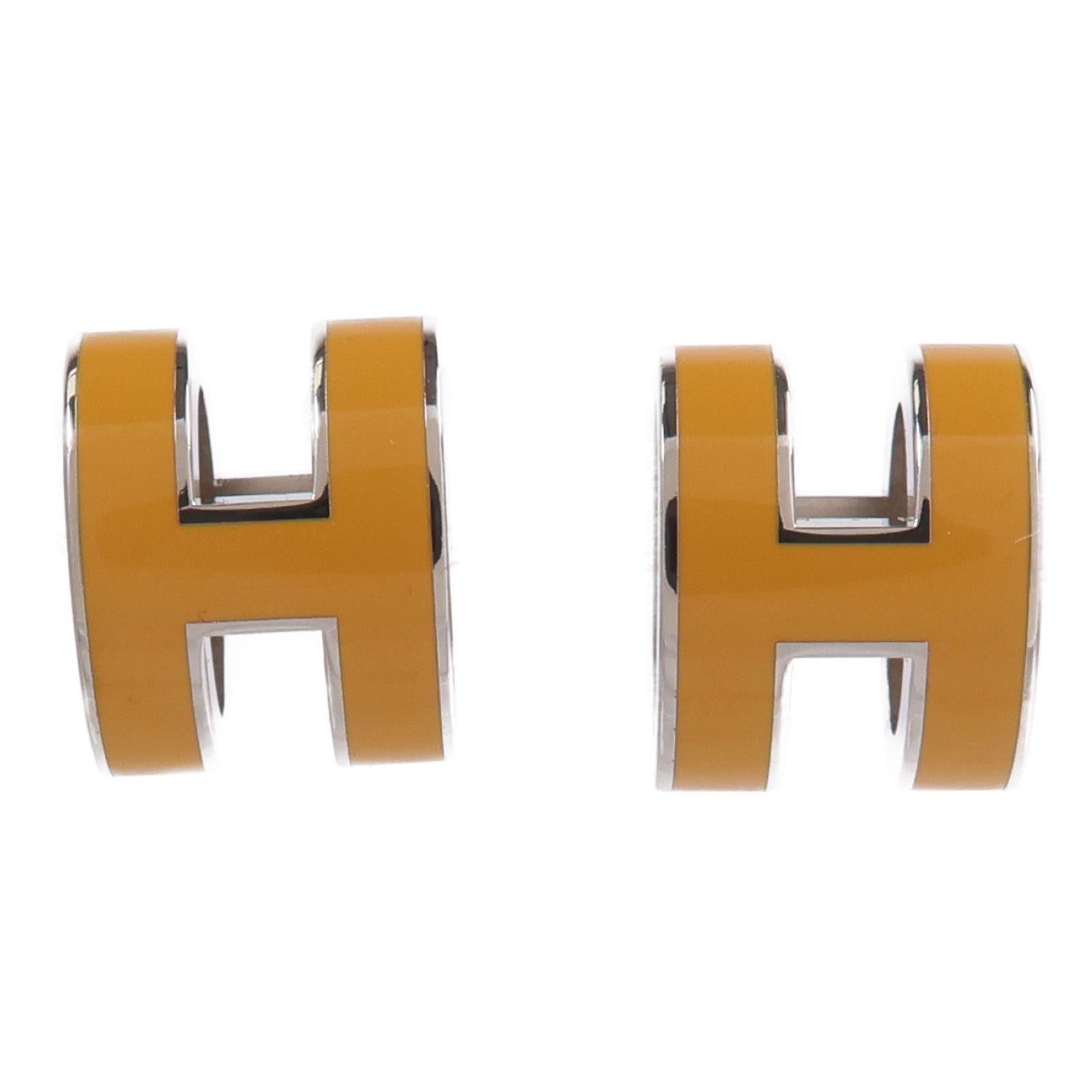 HERMES 金屬Pop H耳環