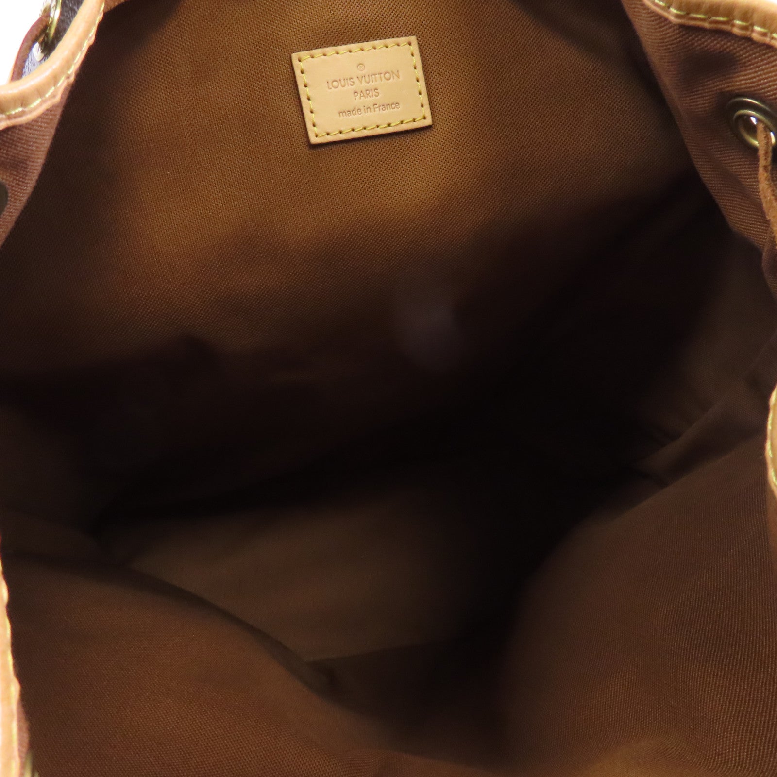 LOUIS VUITTON Monogram Bosphore金扣背包棕色