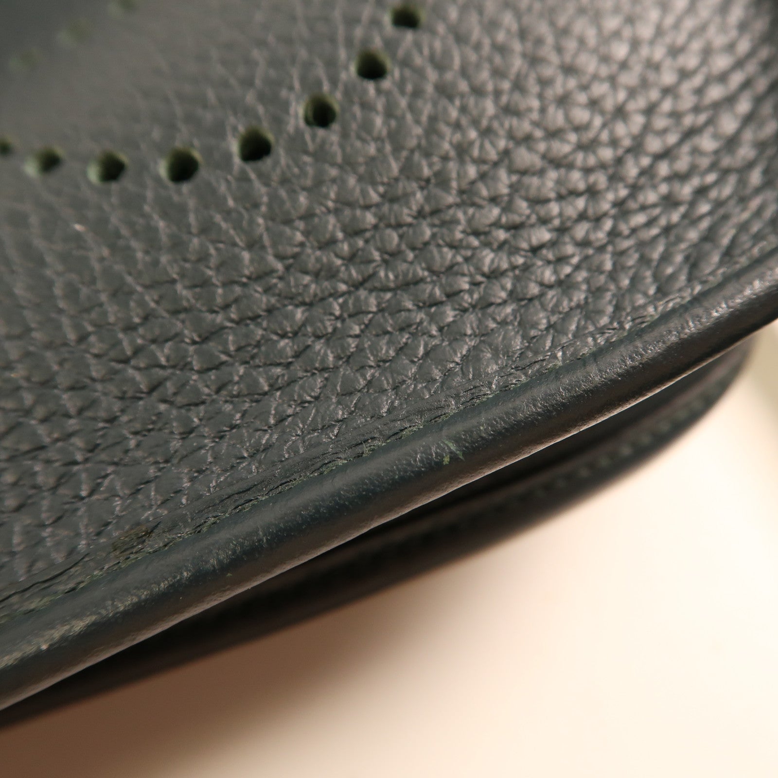 HERMES Clemence皮革Evelyne TPM金扣肩背袋