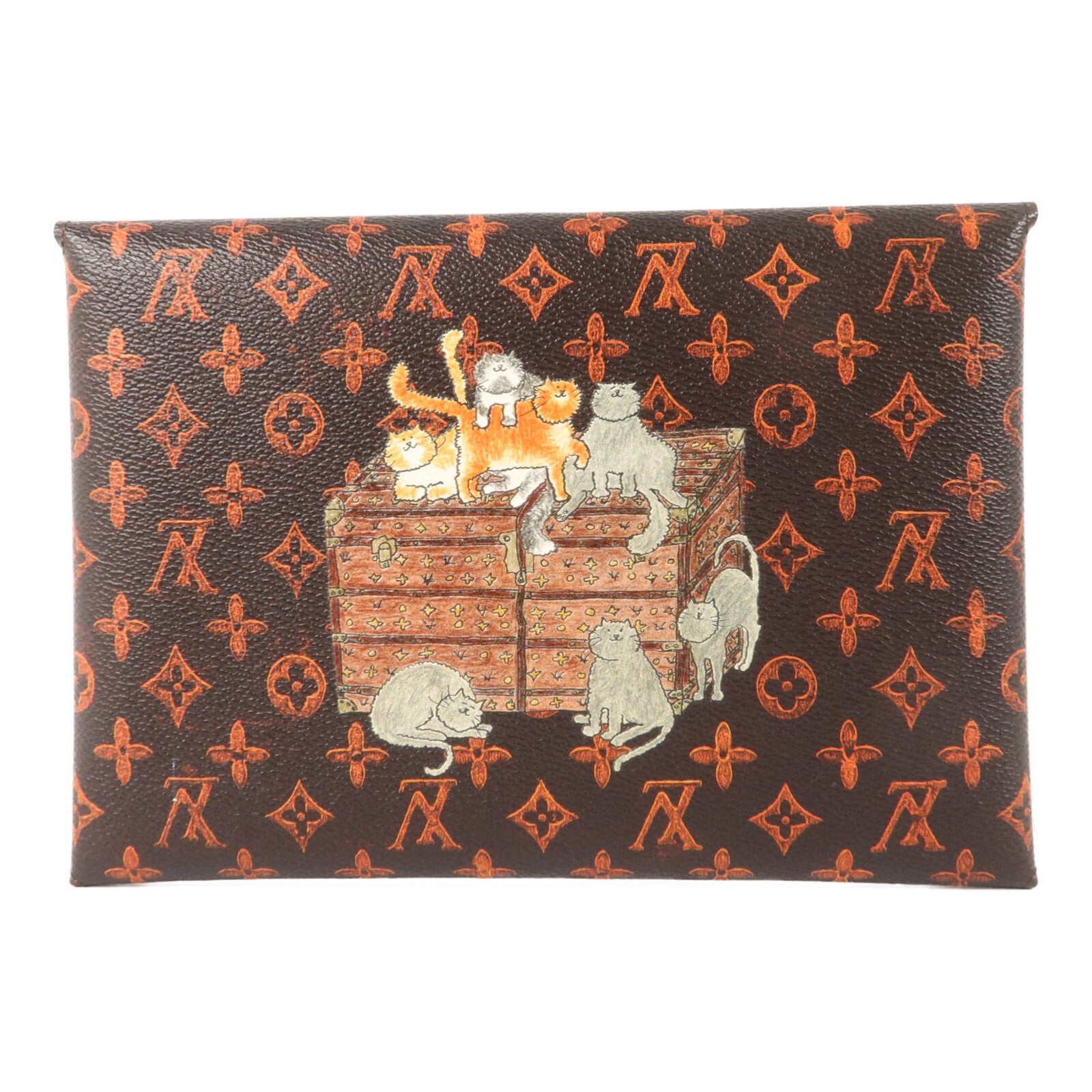 LOUIS VUITTON Catogram Pochette Kirigami小袋