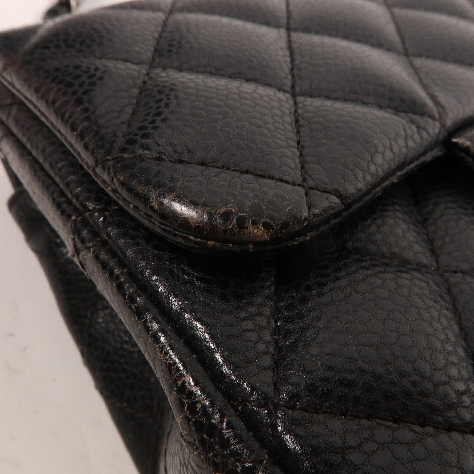 CHANEL 牛皮皮革Classic 17鏈帶肩背袋
