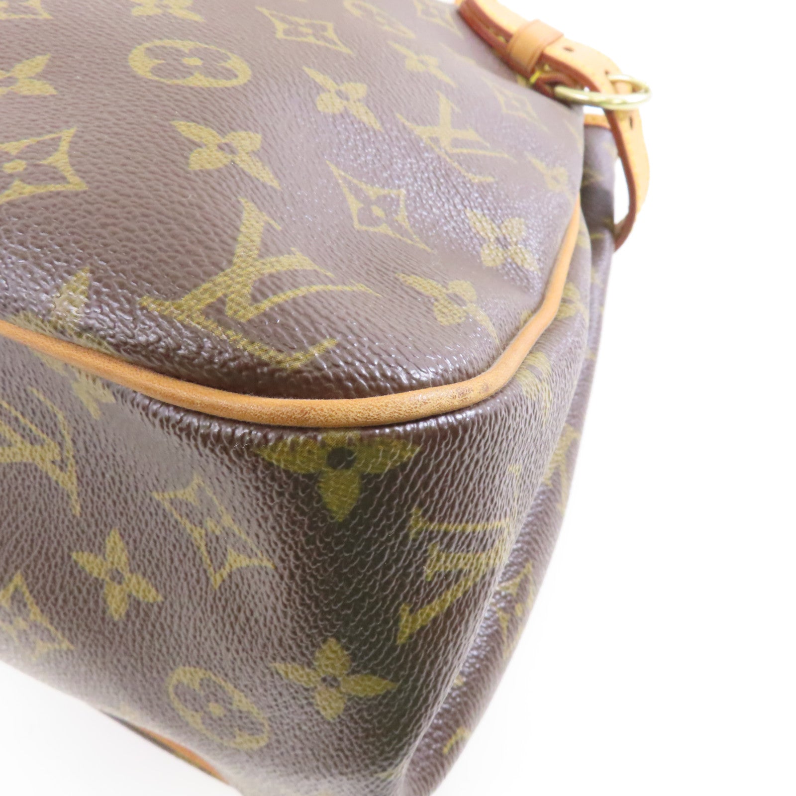 LOUIS VUITTON Monogram Batignolles Tote Bag金扣手挽袋啡色