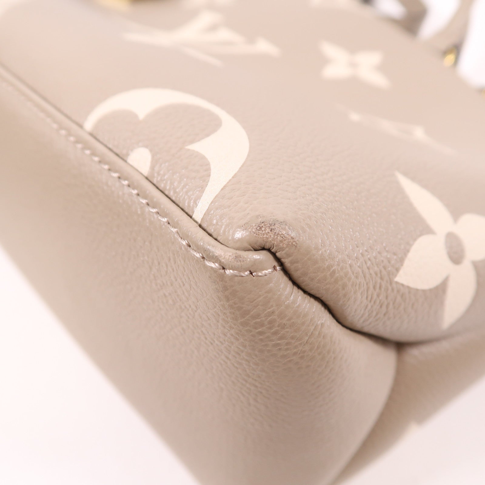 LOUIS VUITTON Monogram Empreinte Petit Palais金扣手挽肩背兩用袋