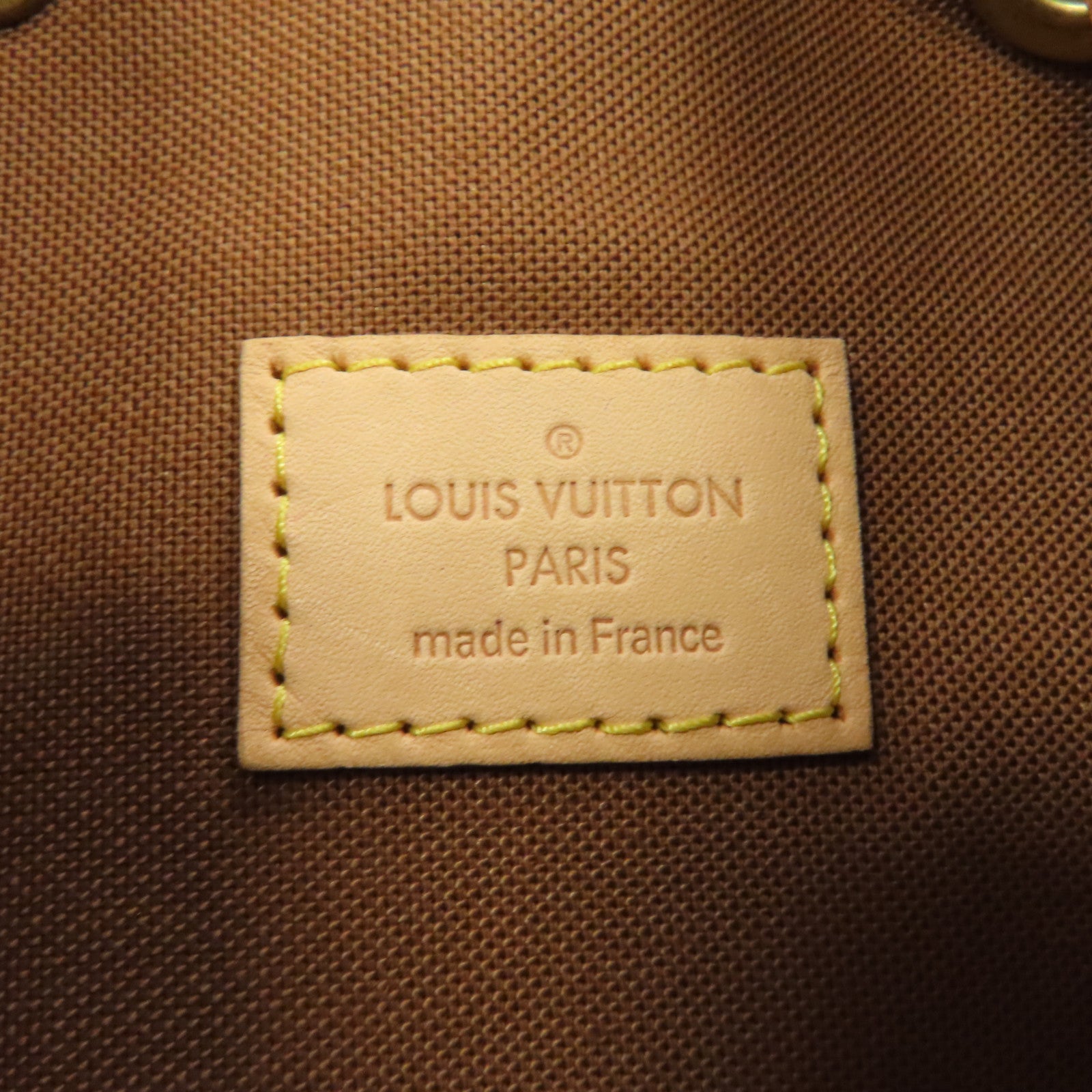 LOUIS VUITTON Monogram Bosphore金扣背包棕色